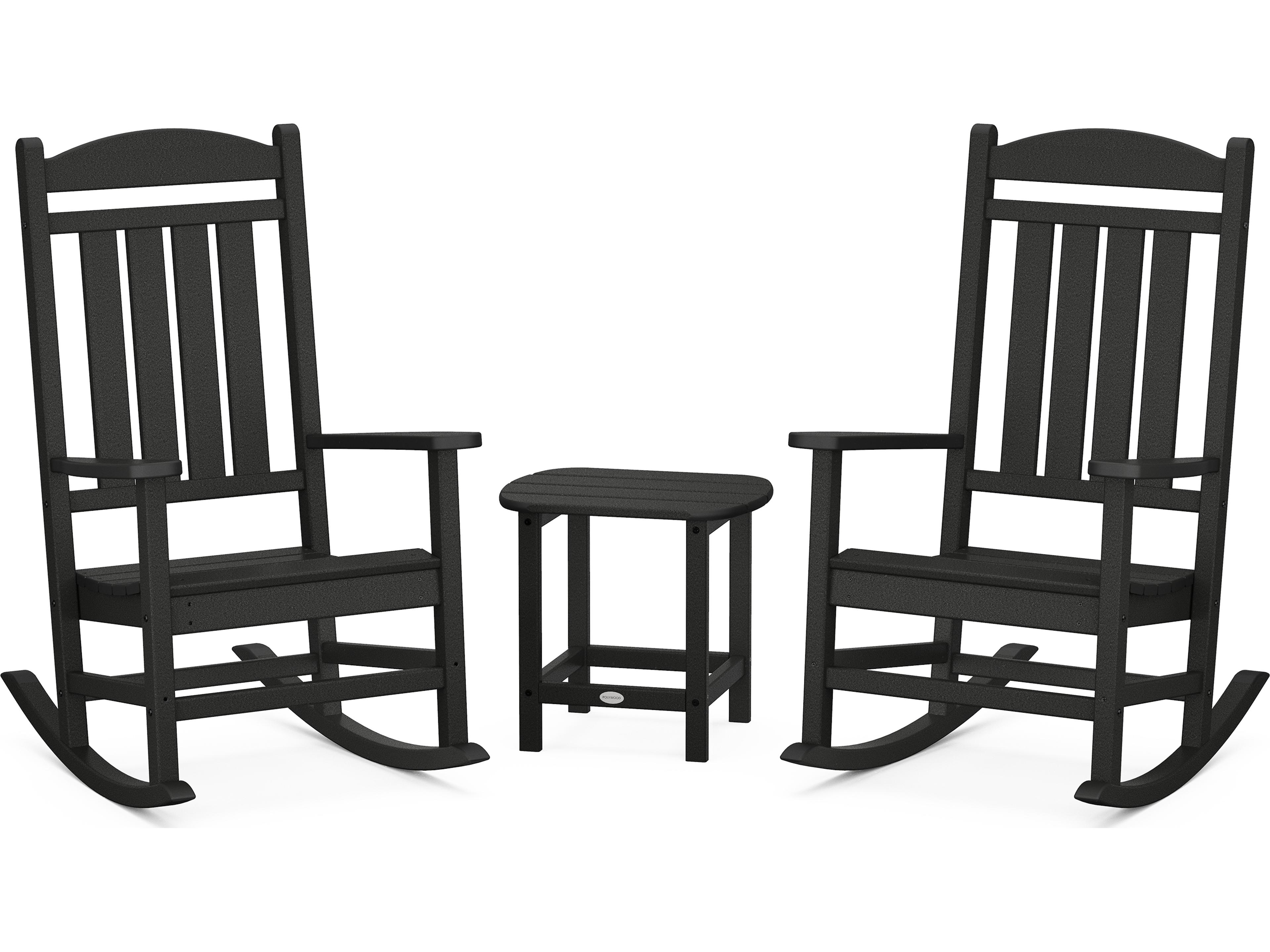 POLYWOOD® Presidential Recycled Plastic Rocker 3-Piece Set