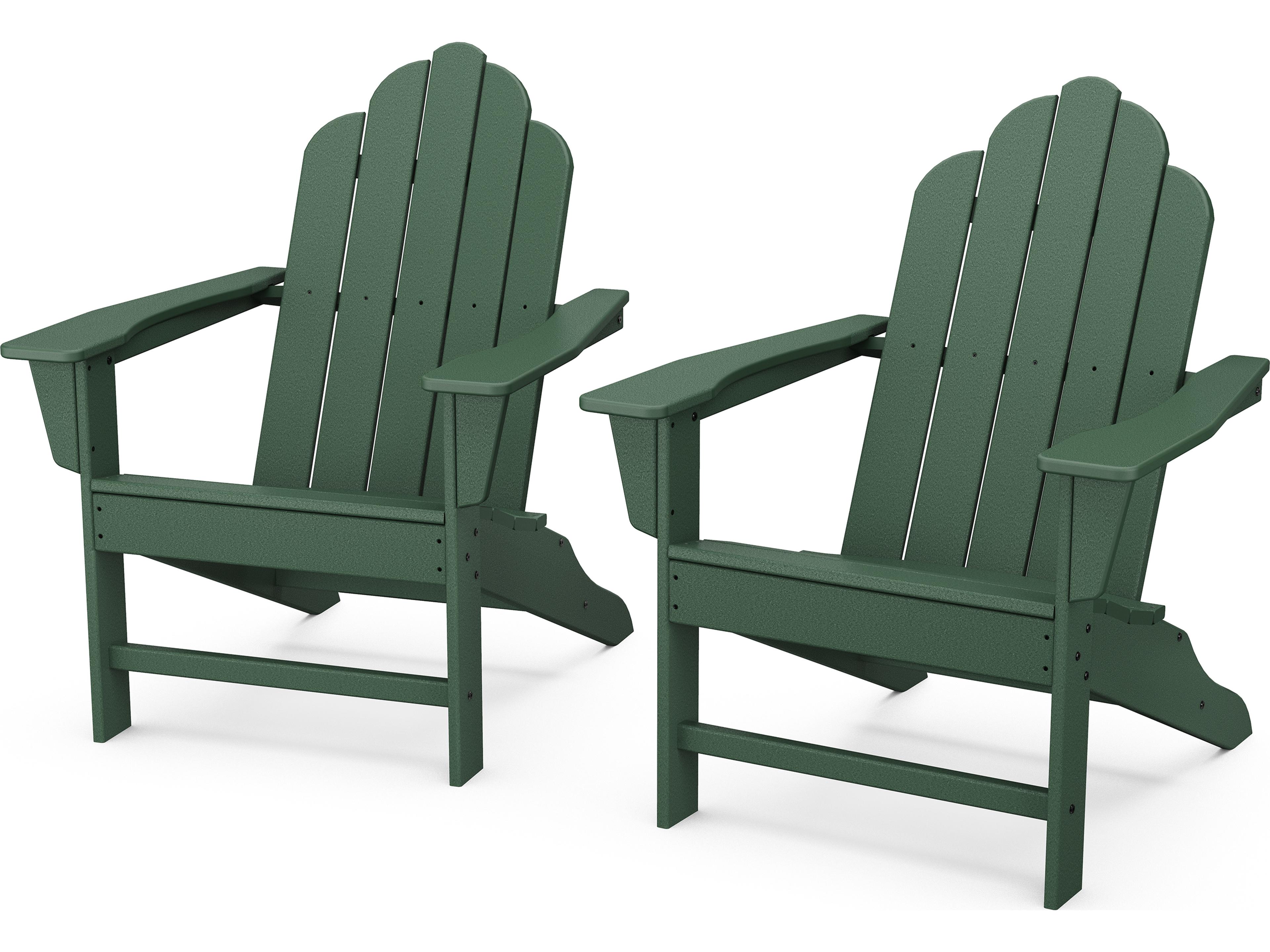 Long Island Recycled Plastic Adirondack 2-Piece Set