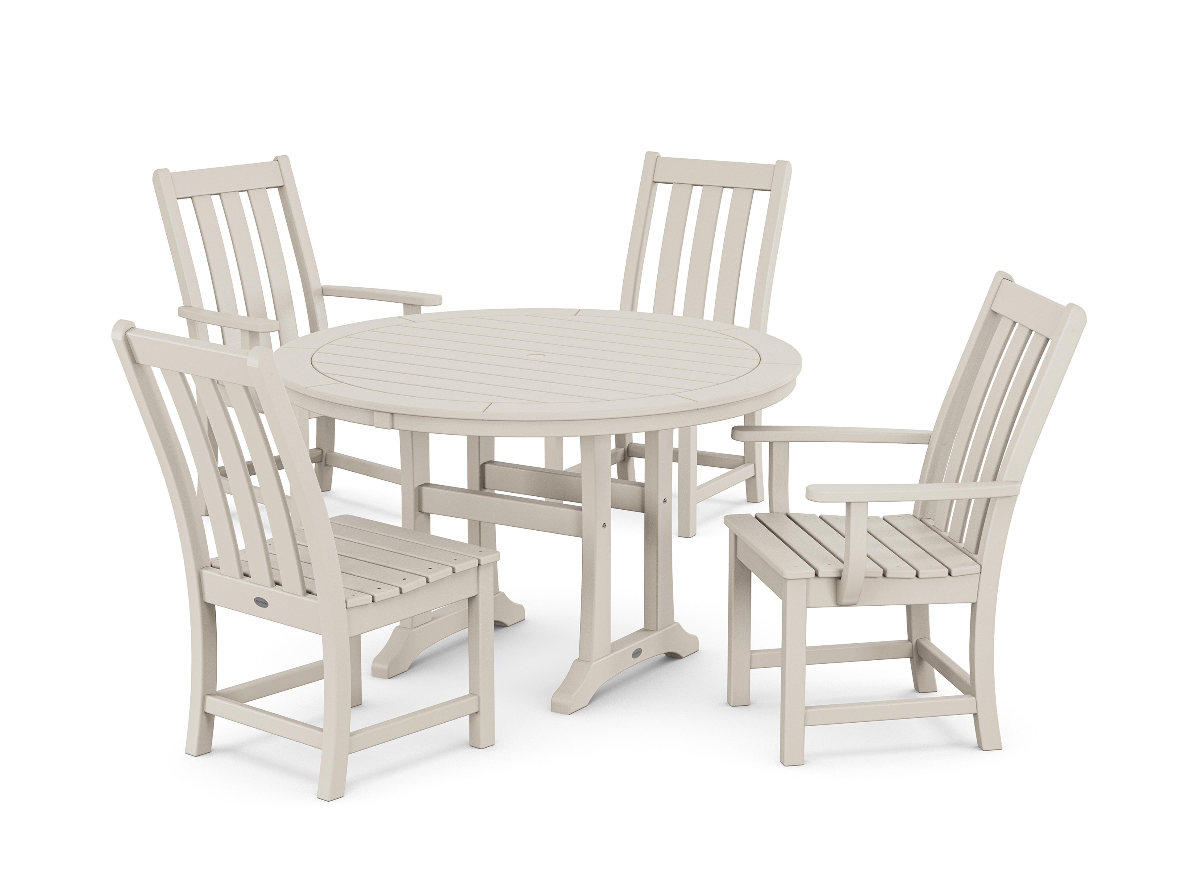 Vineyard Recycled Plastic 5 Piece Outdoor Dining Set