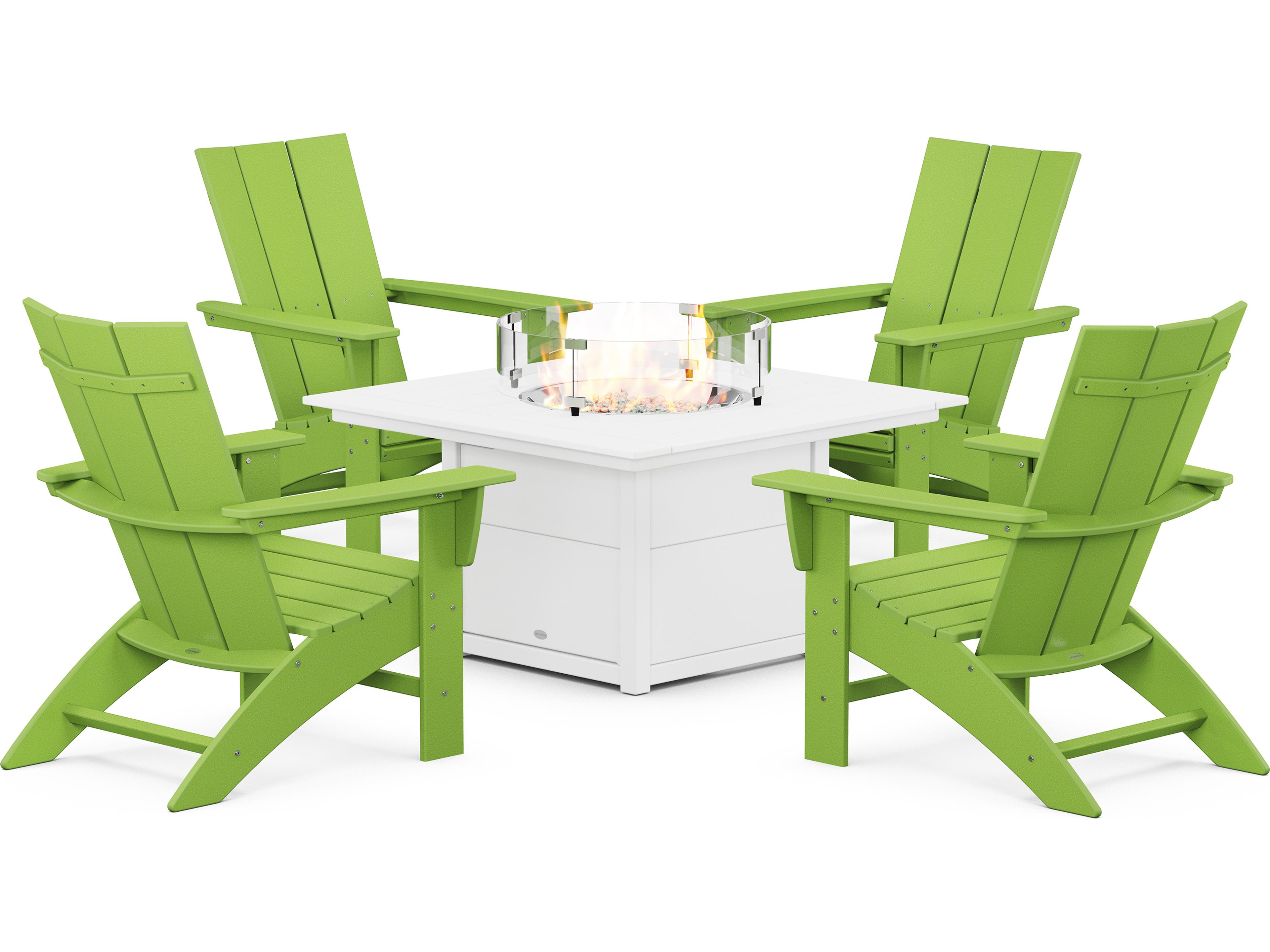 Modern Recycled Plastic Outdoor Lounge Set