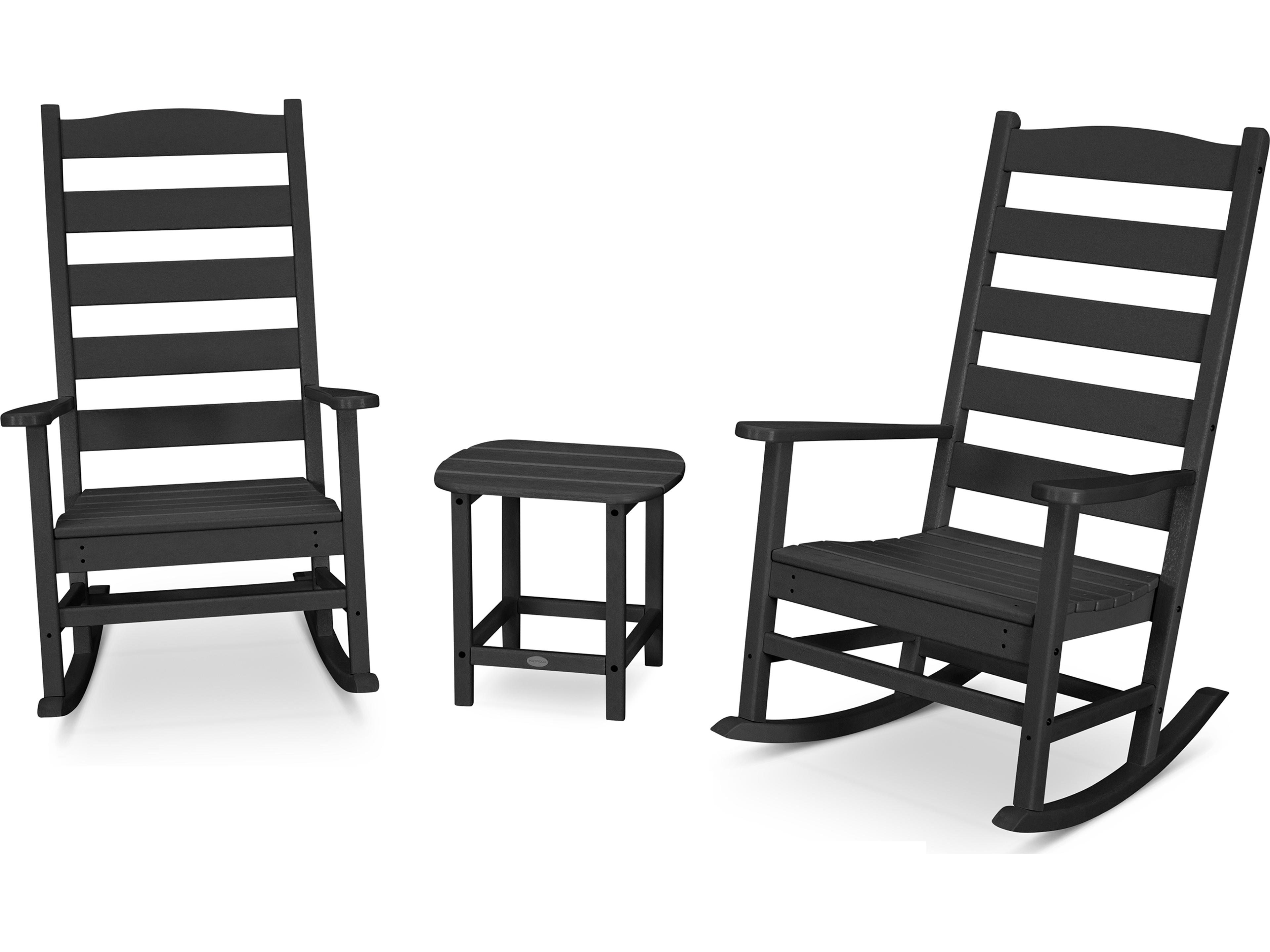 Shaker Recycled Plastic 3 Piece Outdoor Lounge Set