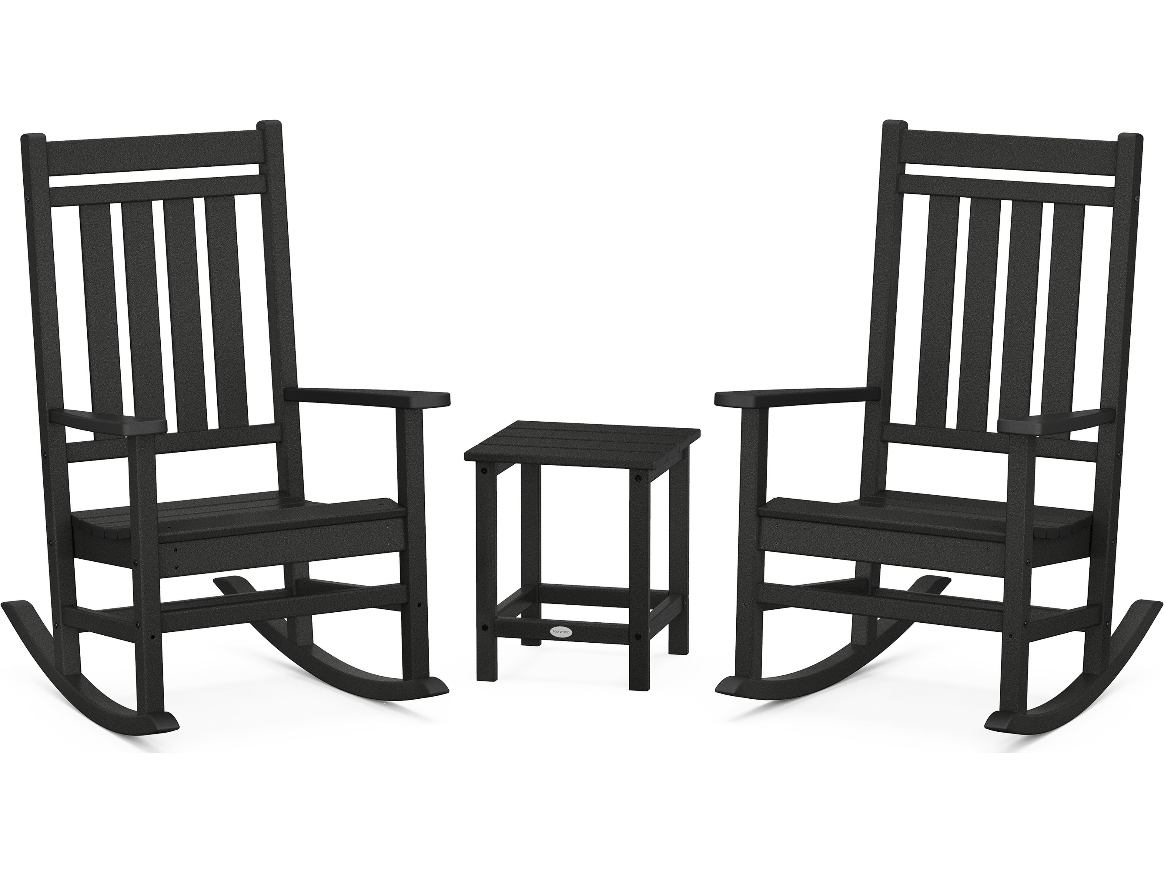 POLYWOOD® Estate Recycled Plastic 3 Piece Patio Lounge Set