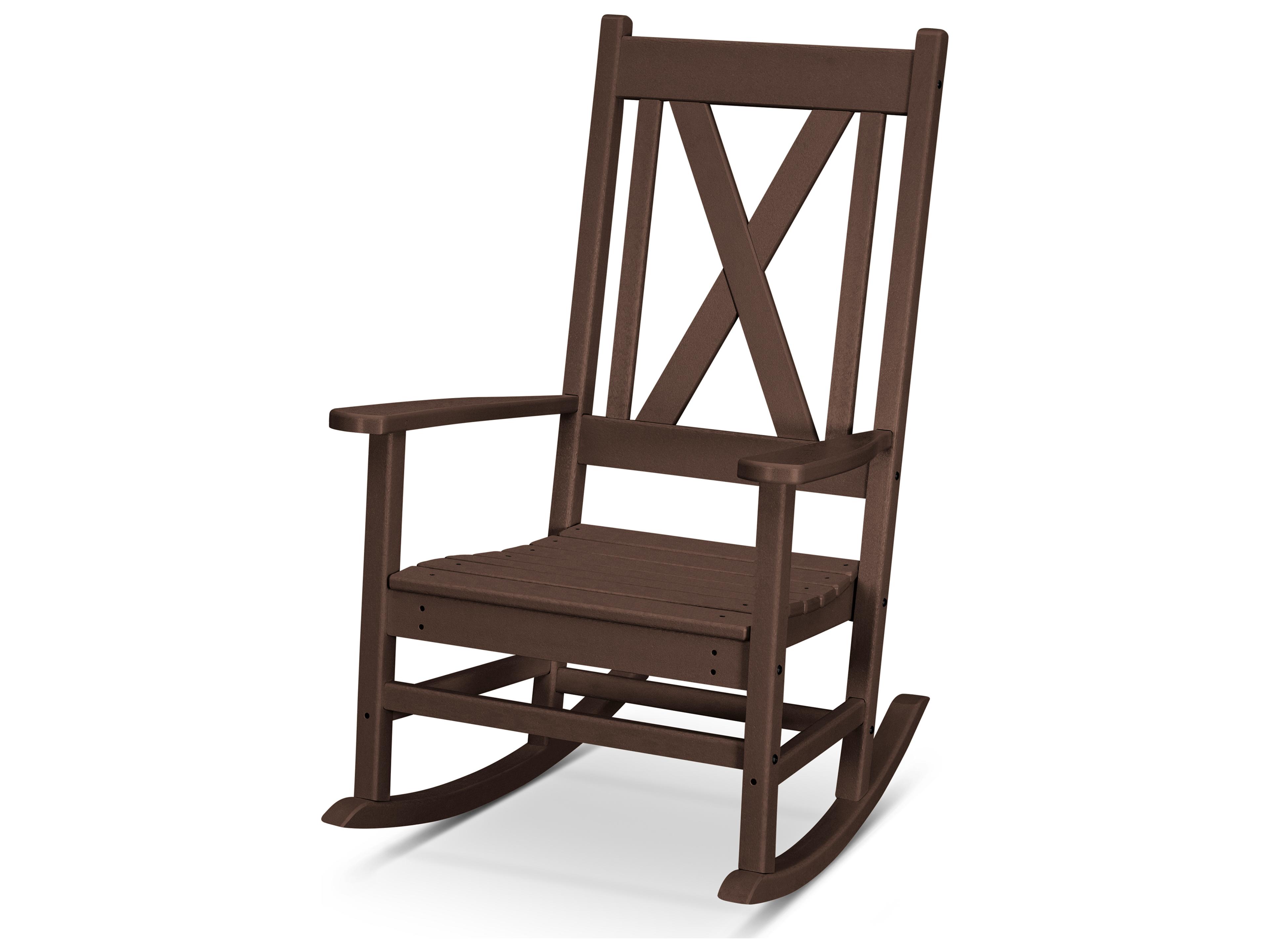 POLYWOOD® Braxton Recycled Plastic Outdoor Lounge Chair