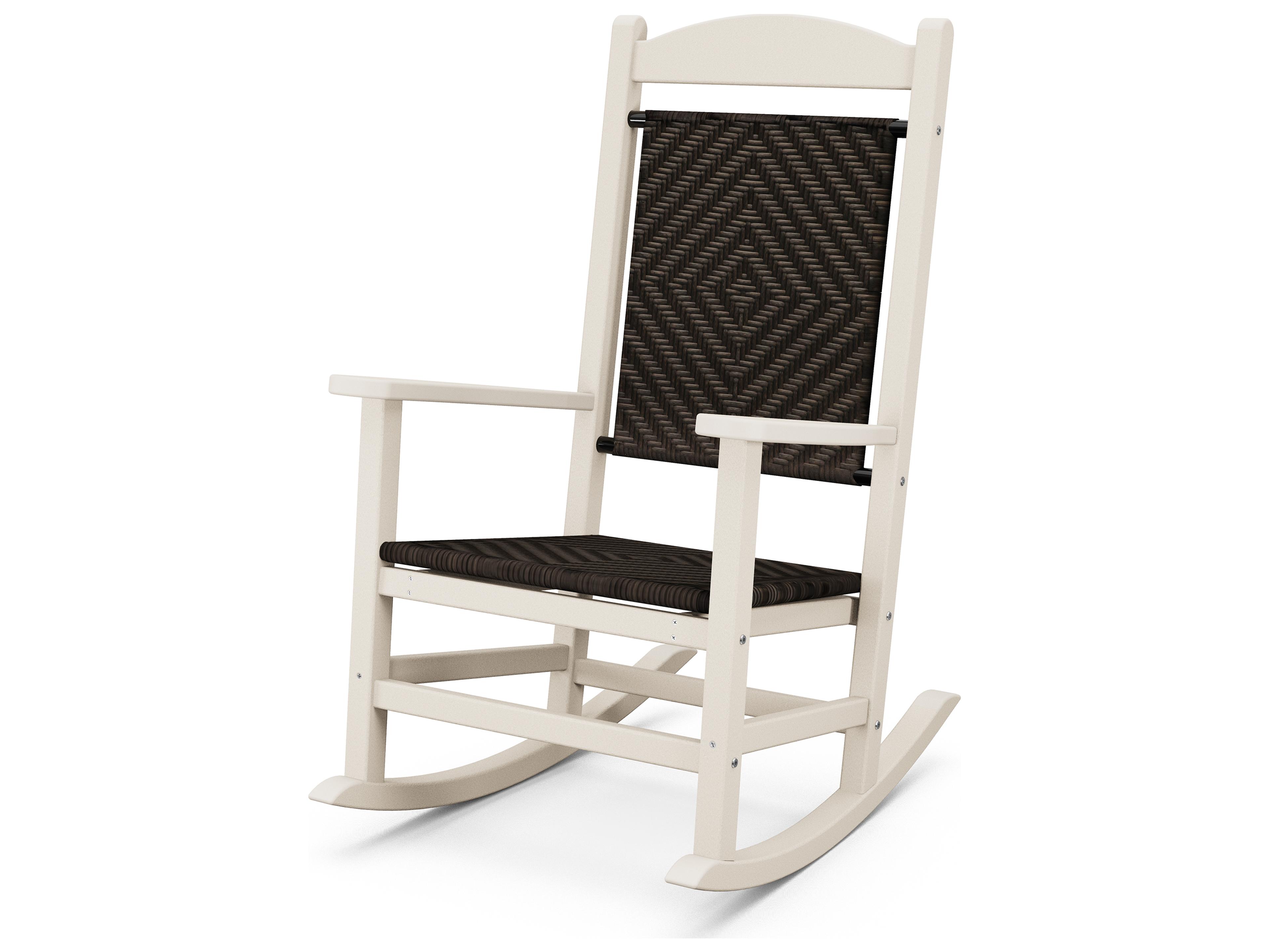 POLYWOOD® Presidential Recycled Plastic Rocker Patio Lounge Chair