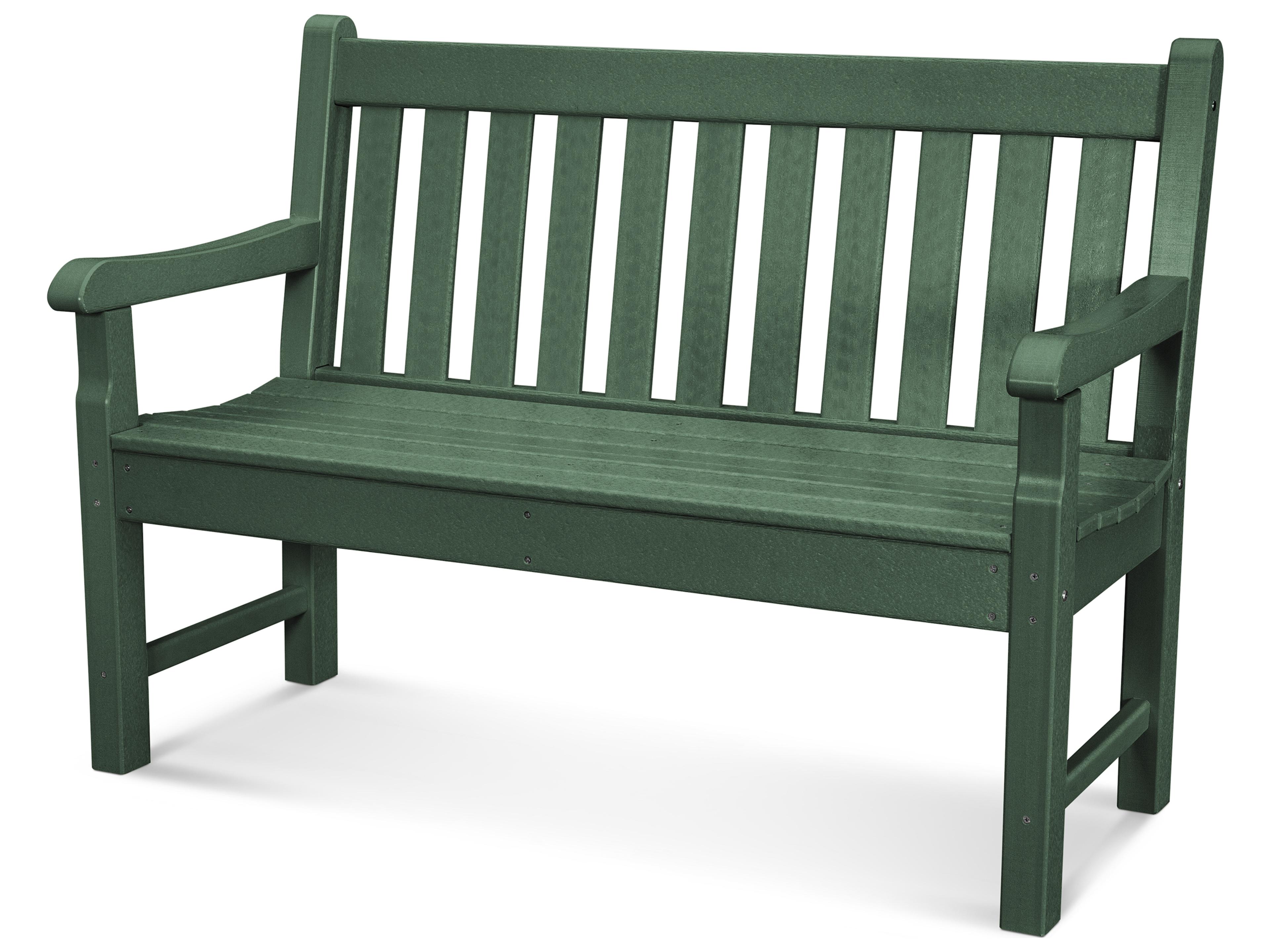 POLYWOOD® Rockford Recycled Plastic 48 Patio Bench