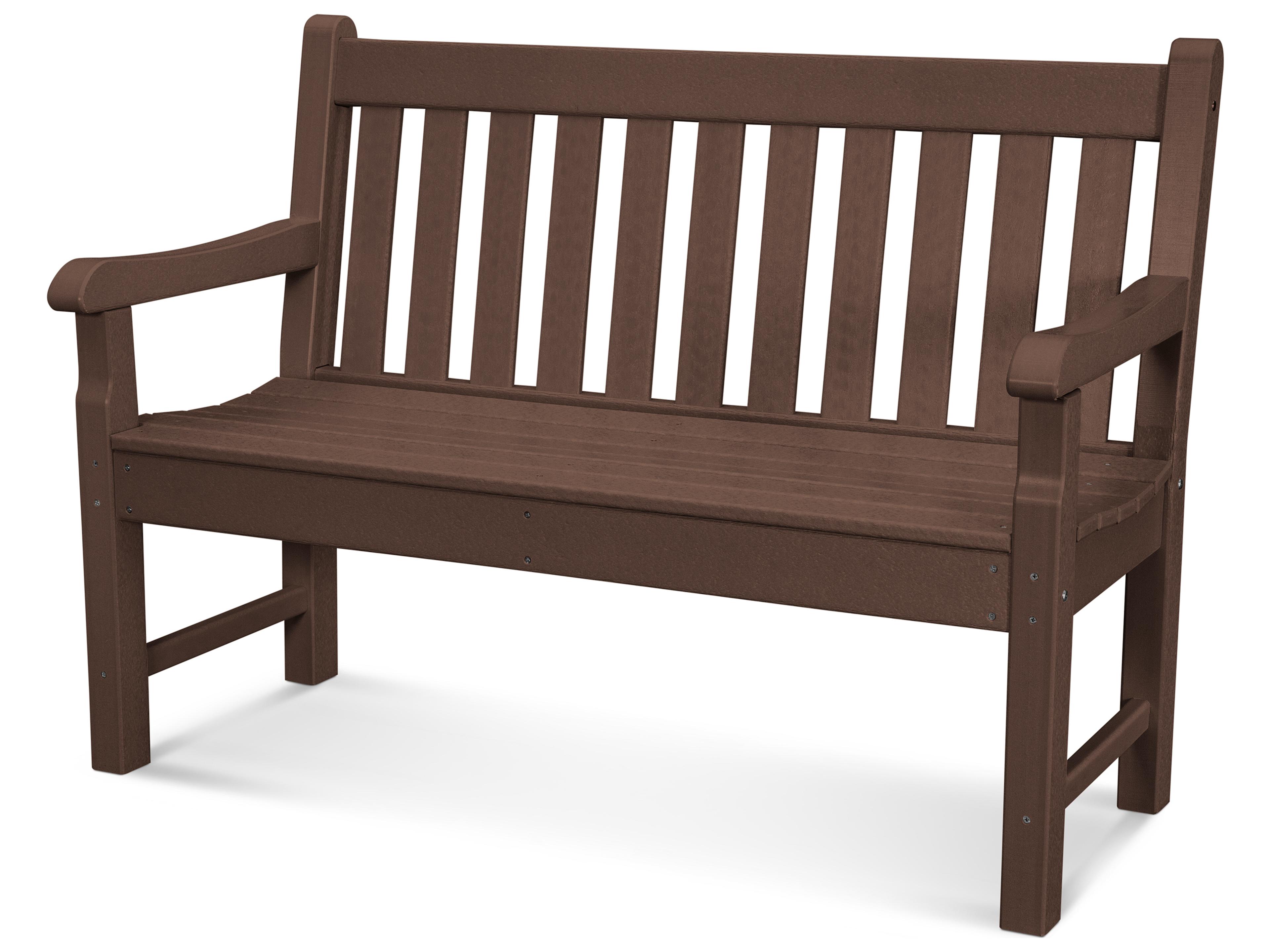 POLYWOOD® Rockford Recycled Plastic 48 Patio Bench