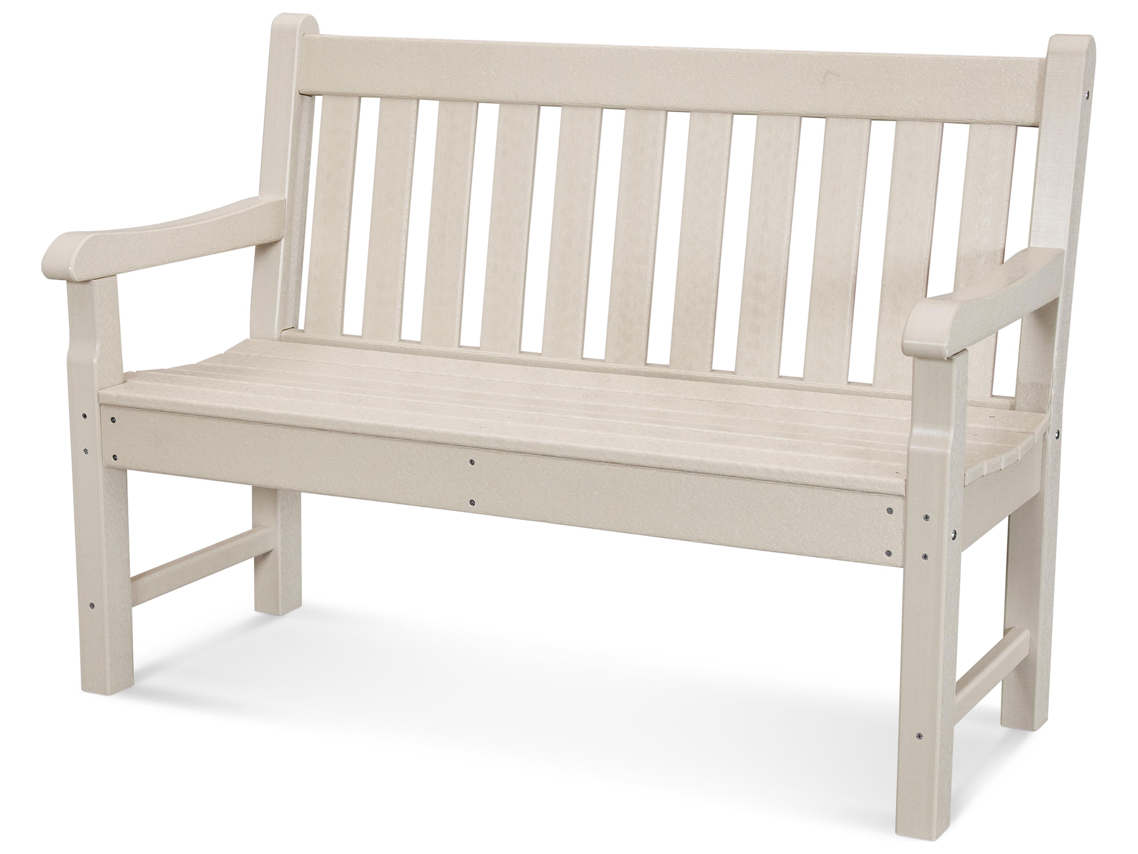 POLYWOOD® Rockford Recycled Plastic 48 Patio Bench