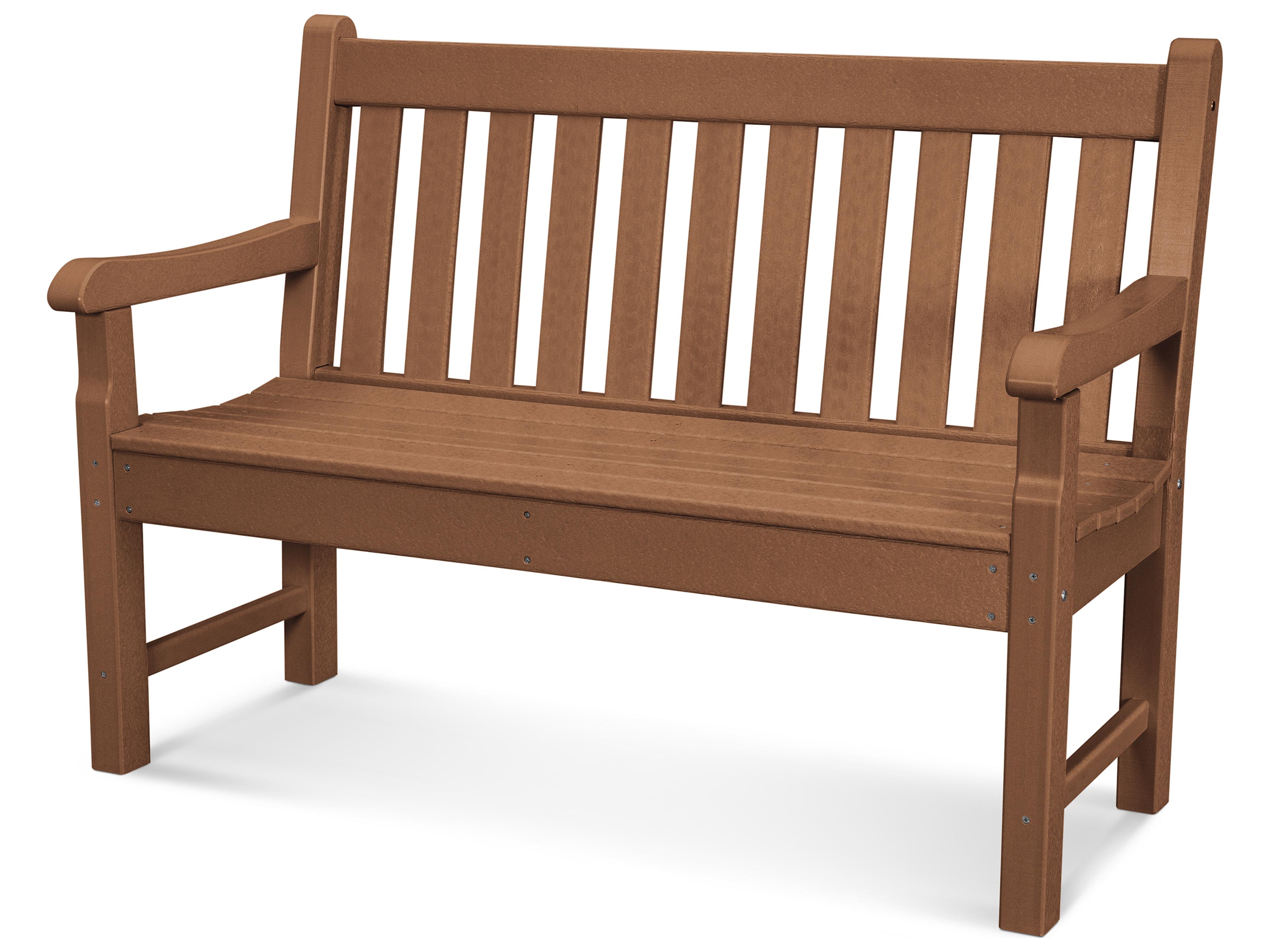 POLYWOOD® Rockford Recycled Plastic 48 Patio Bench