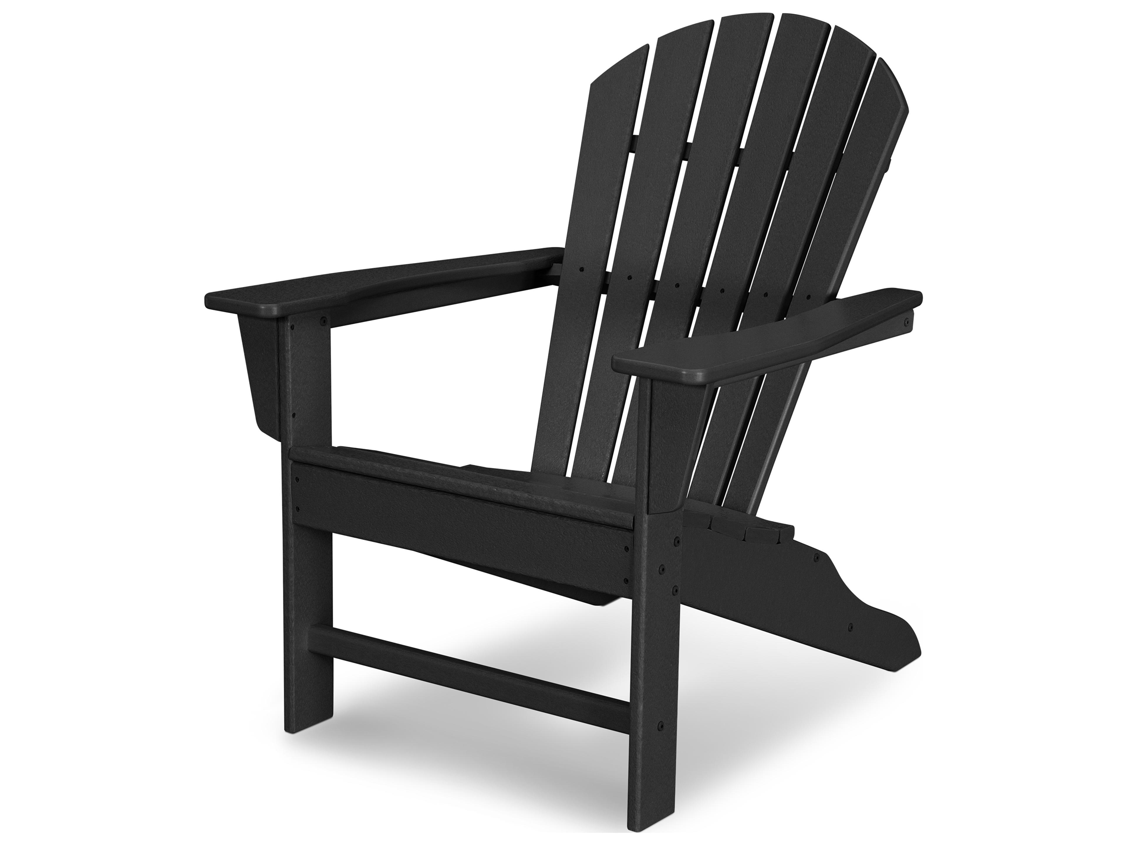 POLYWOOD® South Beach Recycled Plastic Outdoor Patio Adirondack Chair