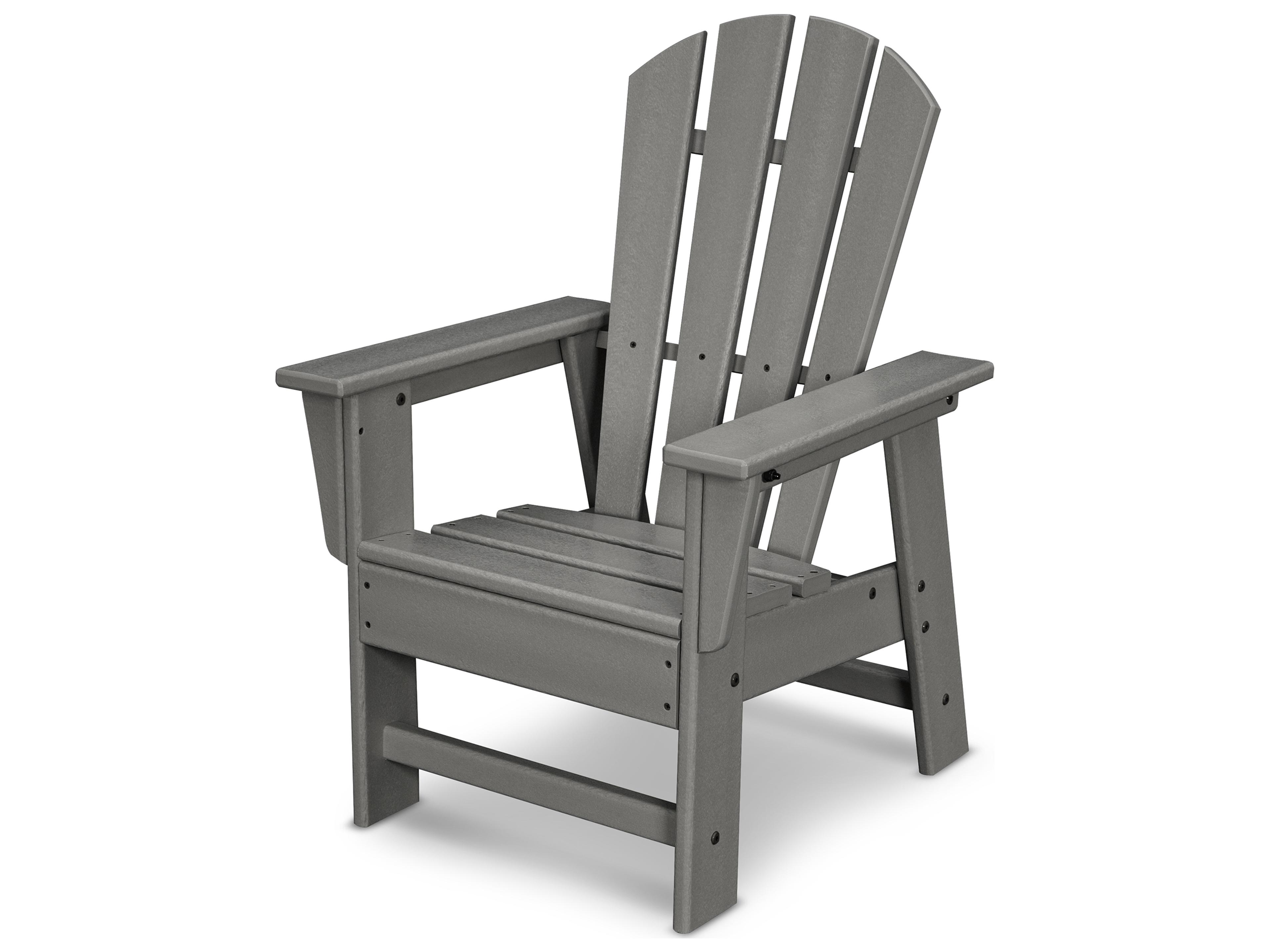 POLYWOOD® Kids Recycled Plastic Patio Adirondack Chair