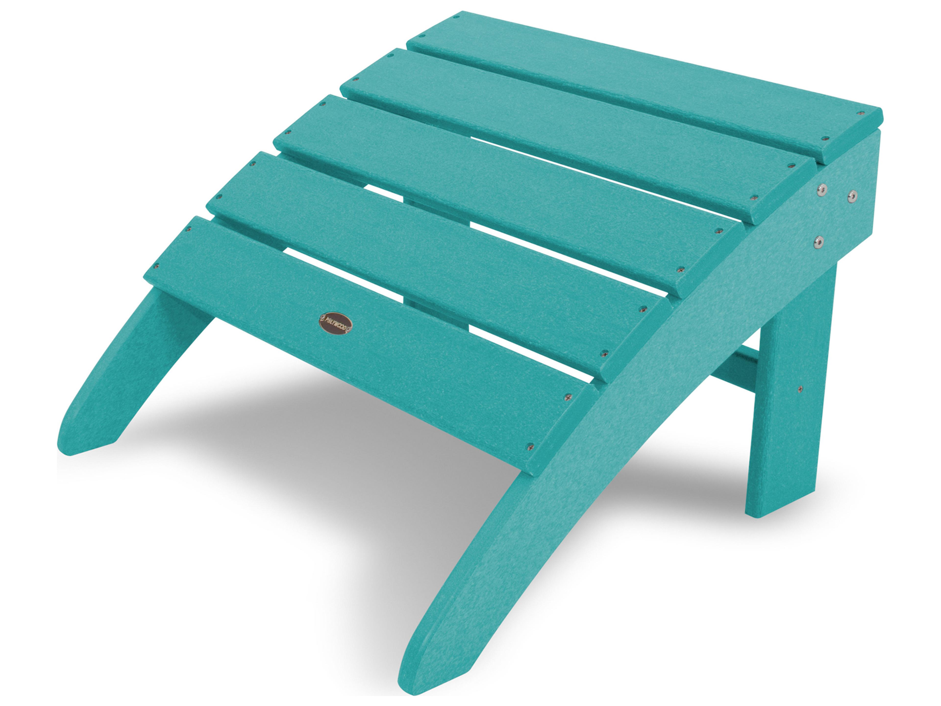 South Beach Recycled Plastic Patio Ottoman