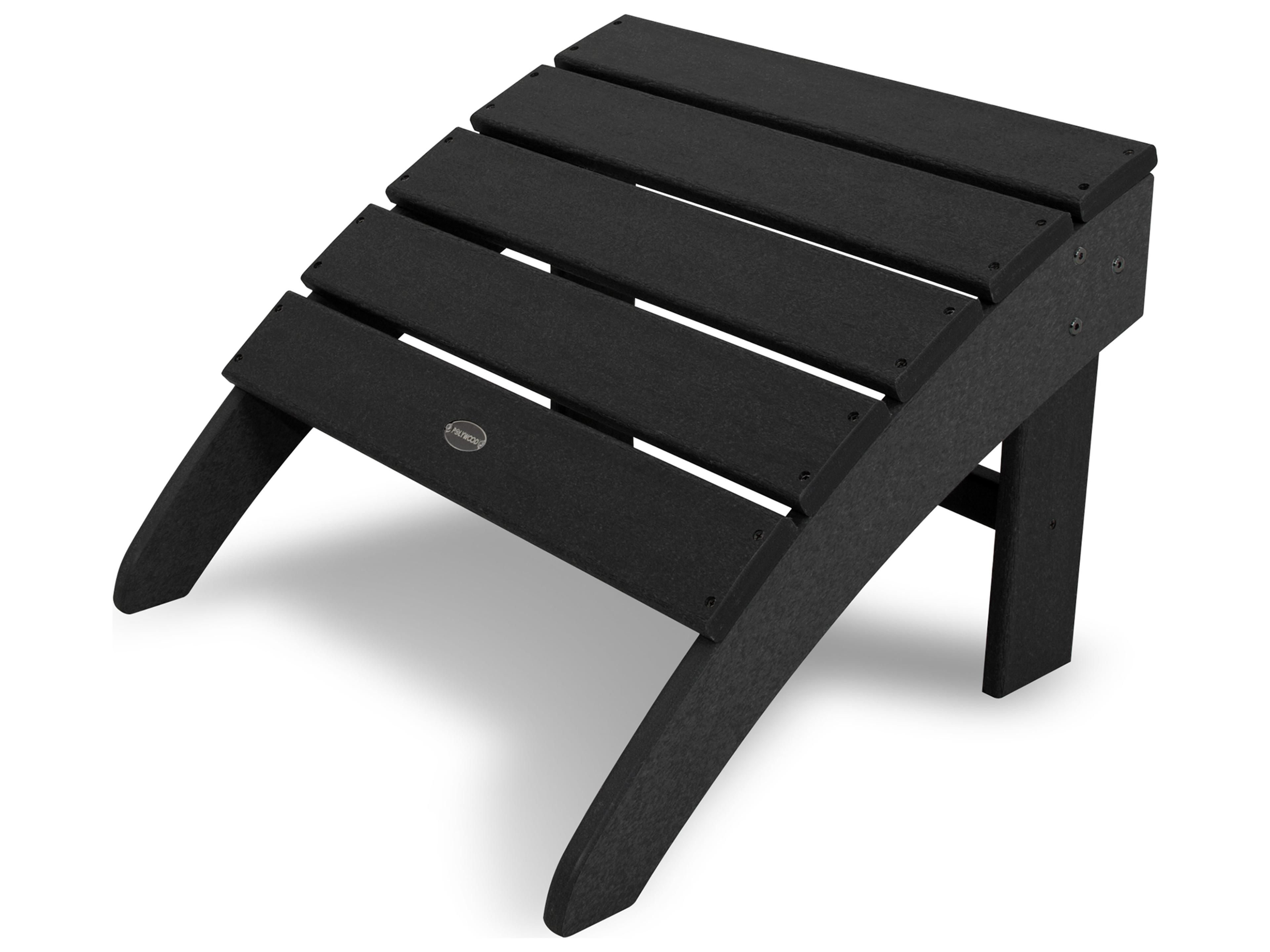 POLYWOOD® South Beach Recycled Plastic Patio Ottoman