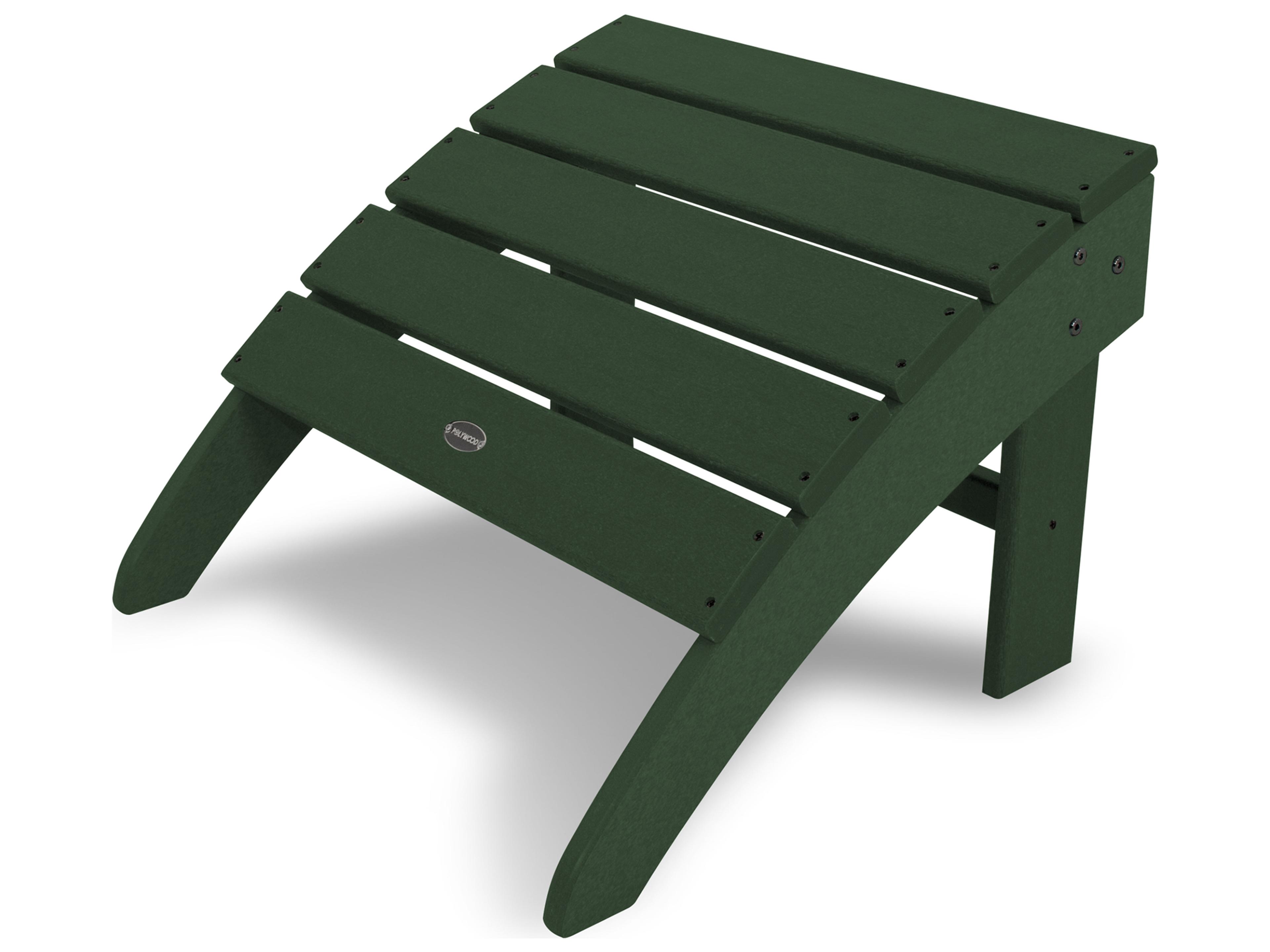 POLYWOOD® South Beach Recycled Plastic Patio Ottoman