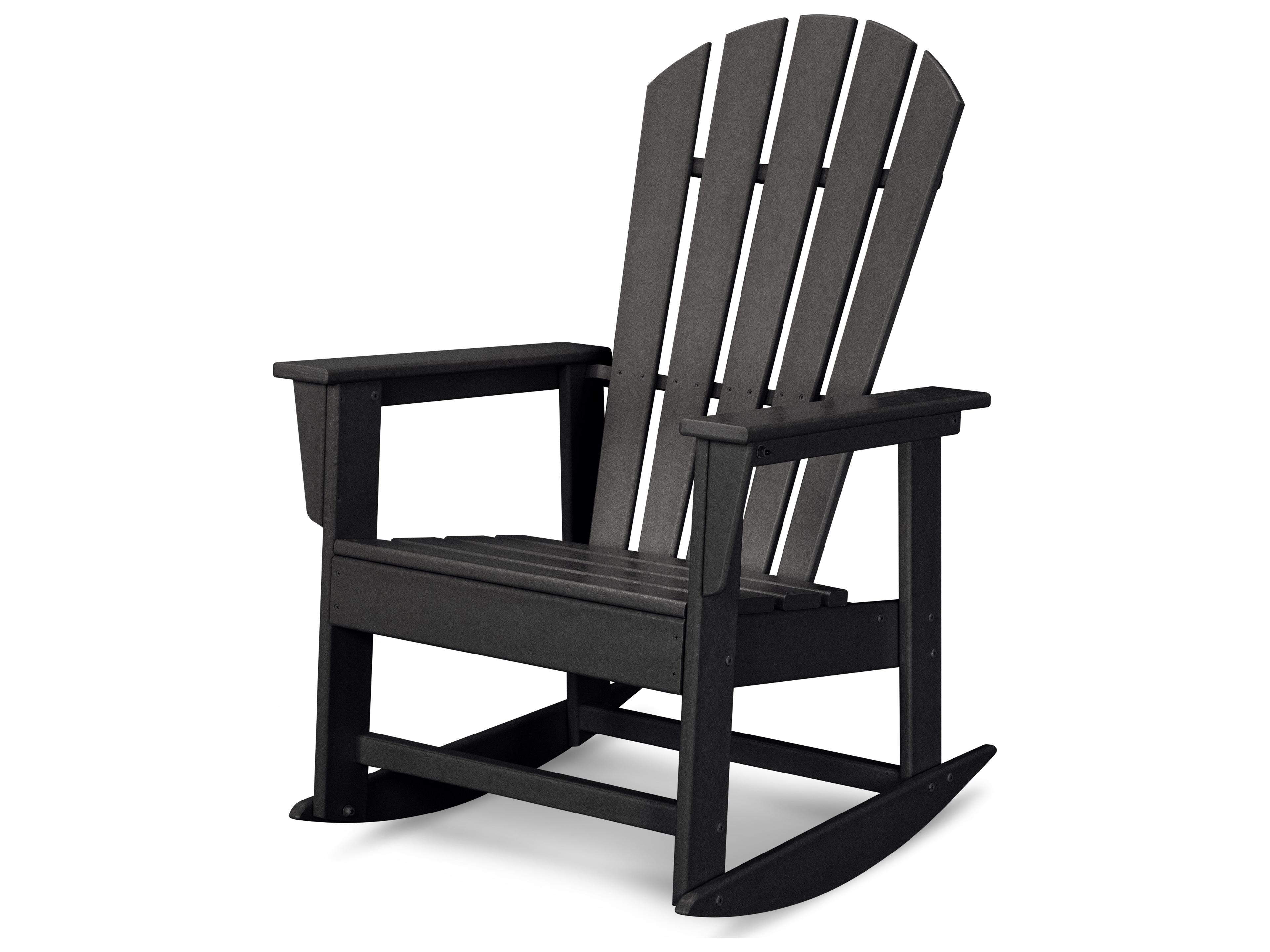 POLYWOOD® South Beach Recycled Plastic Adirondack Rocker