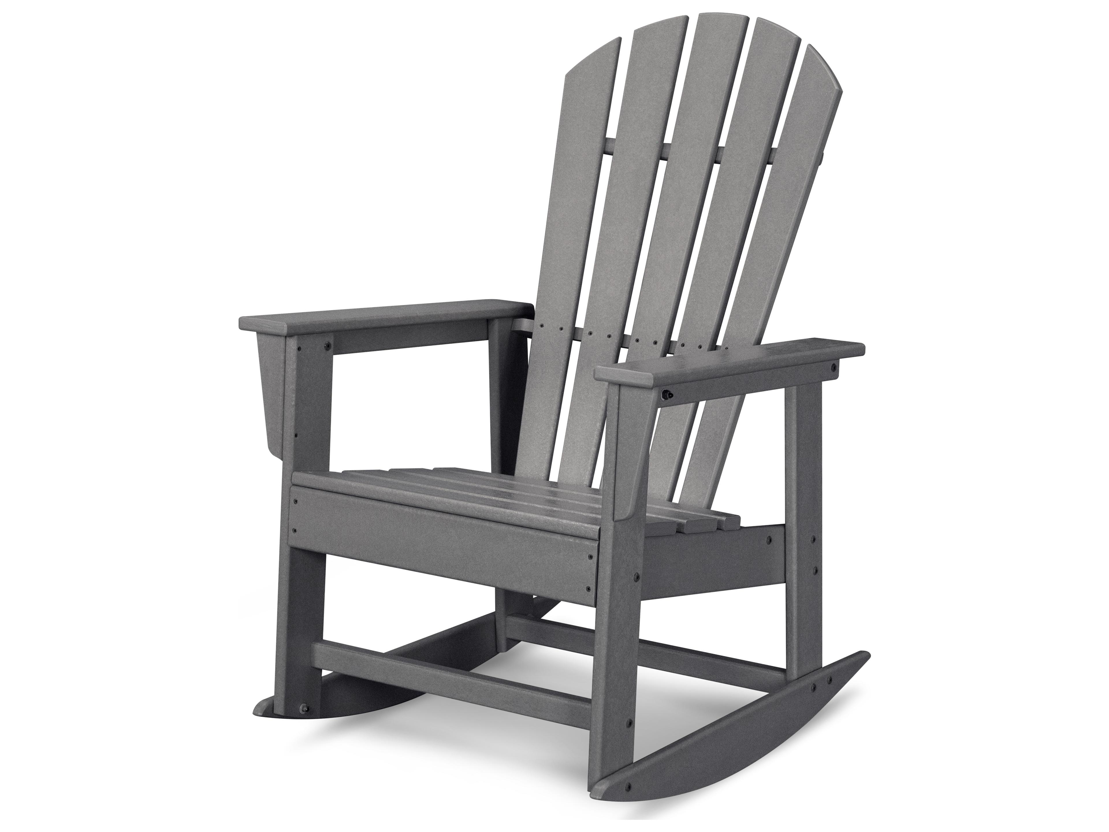 POLYWOOD® South Beach Recycled Plastic Adirondack Rocker