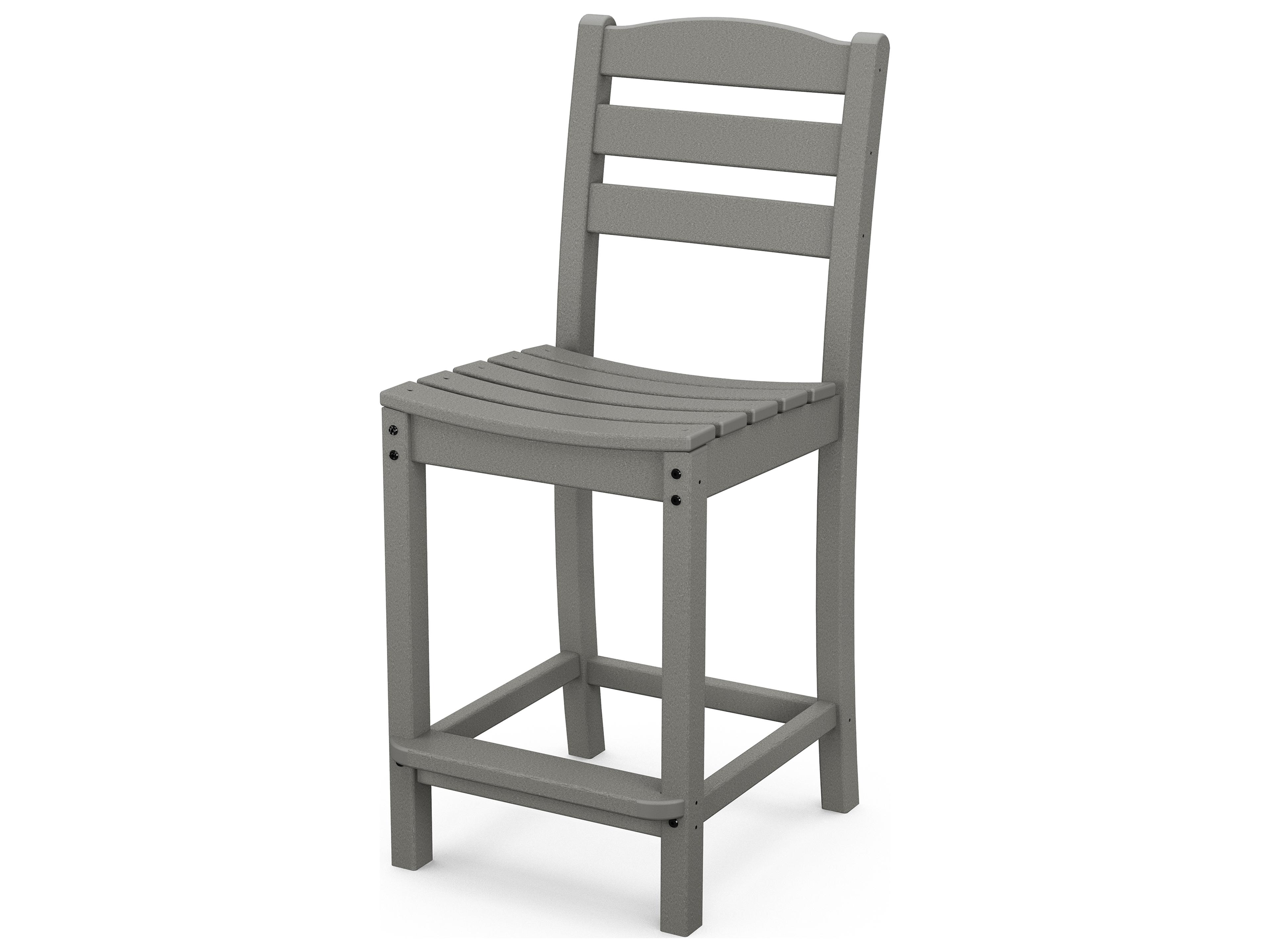 POLYWOOD® La Casa Cafe Recycled Plastic Patio Counter Stool