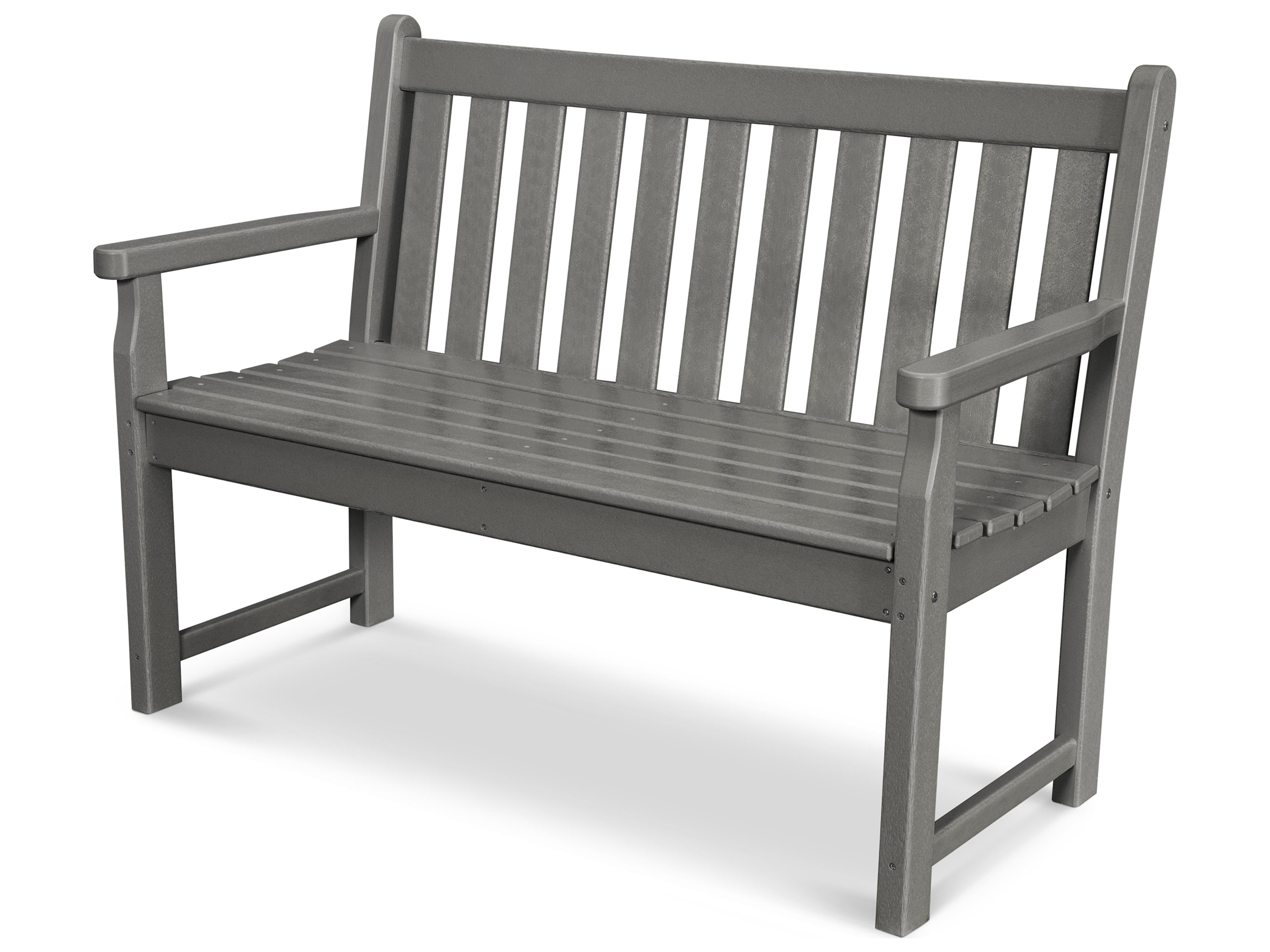 POLYWOOD® Traditional Garden Recycled Plastic 48 Outdoor Bench