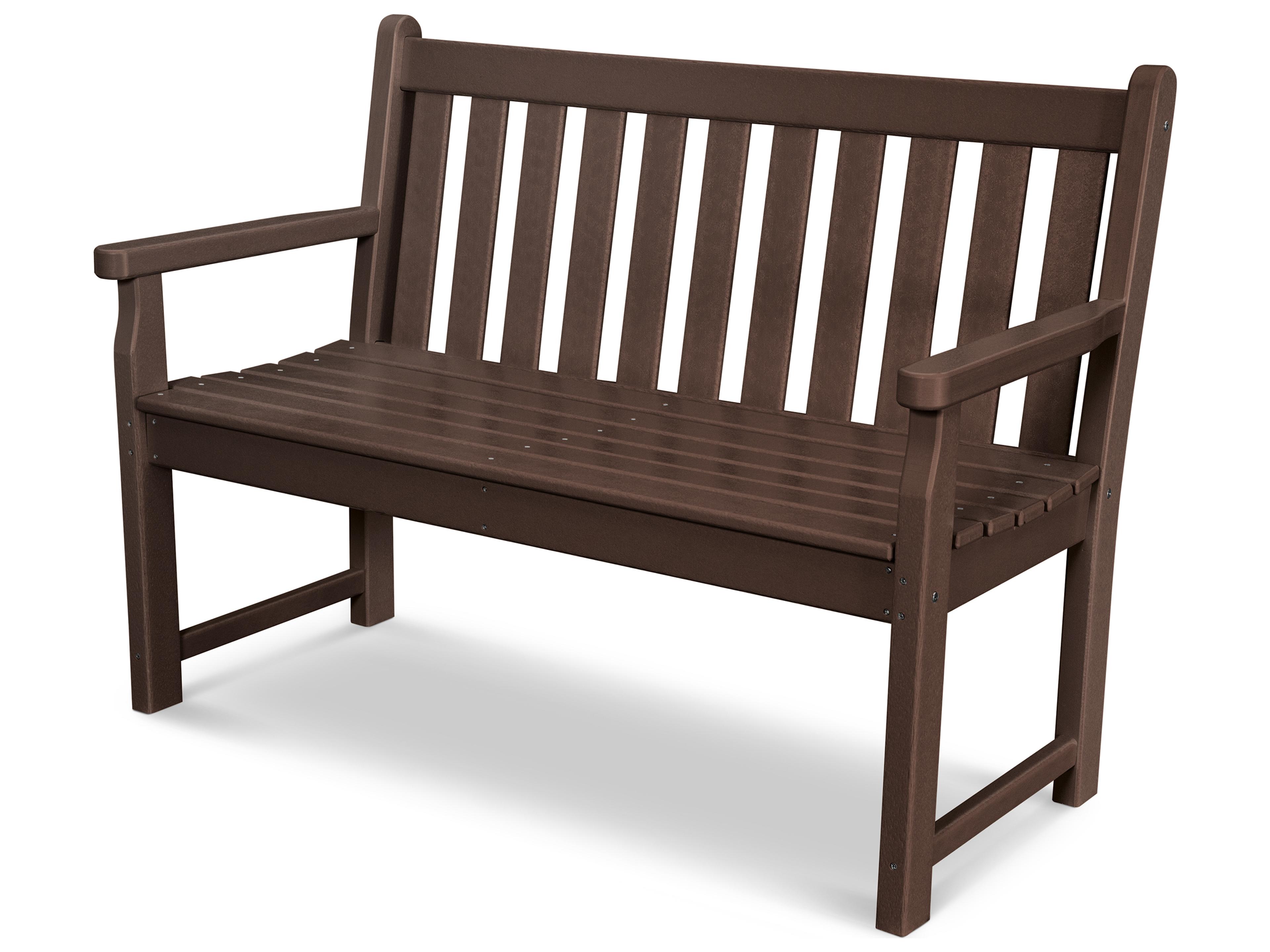 POLYWOOD® Traditional Garden Recycled Plastic 48 Outdoor Bench