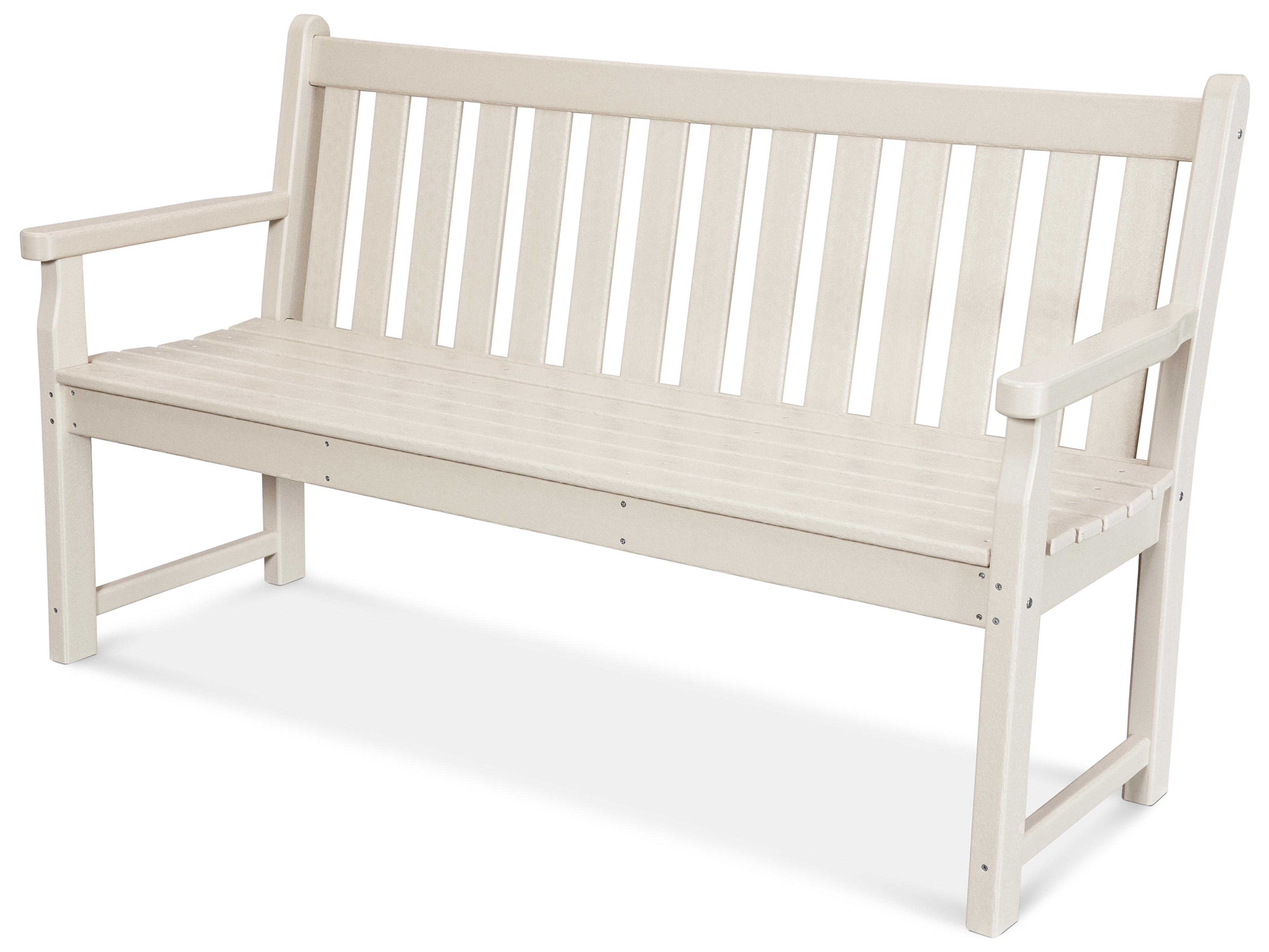 POLYWOOD® Traditional Garden Recycled Plastic Outdoor Patio Bench