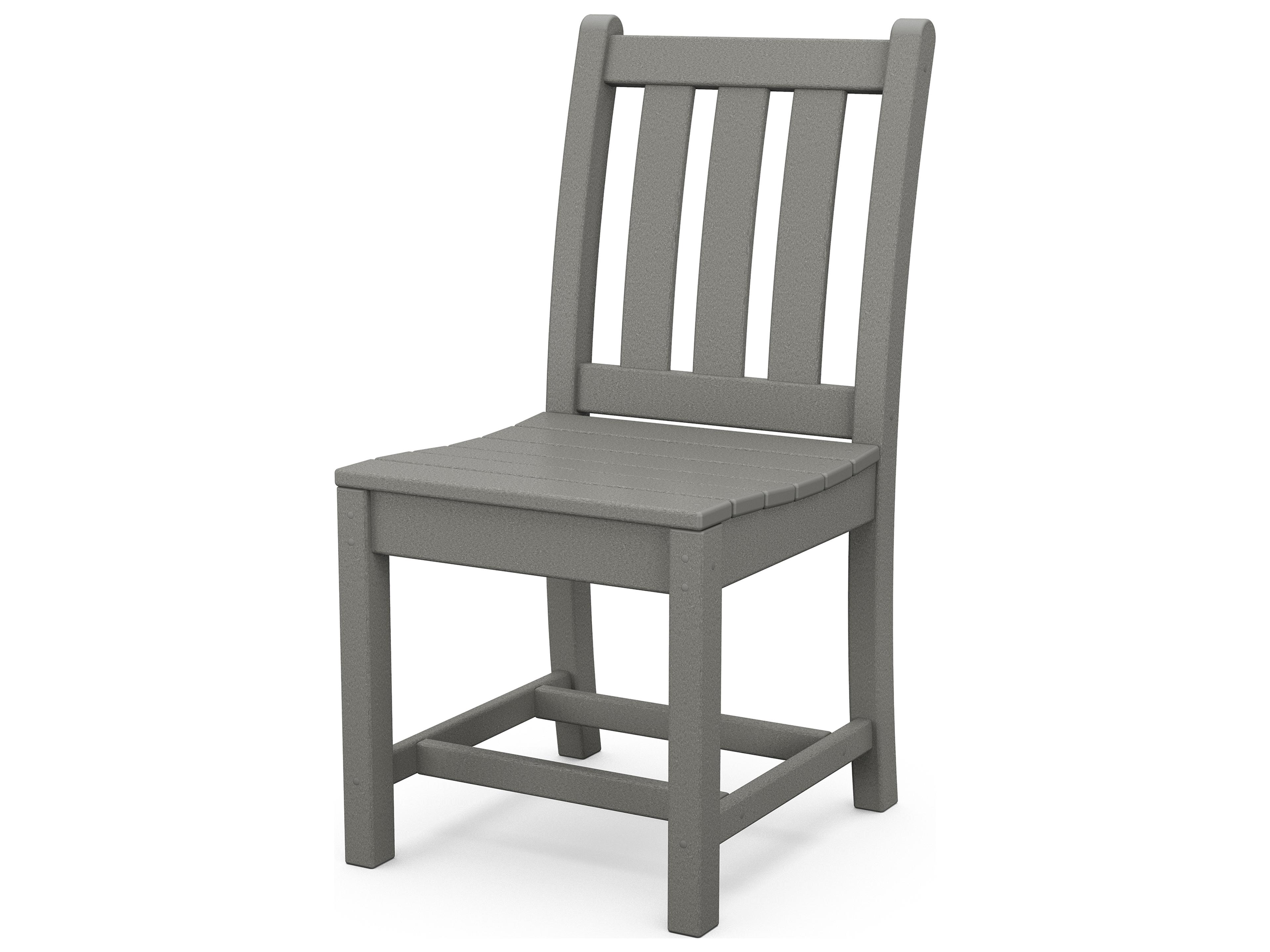 POLYWOOD® Traditional Garden Recycled Plastic Outdoor Dining Chair