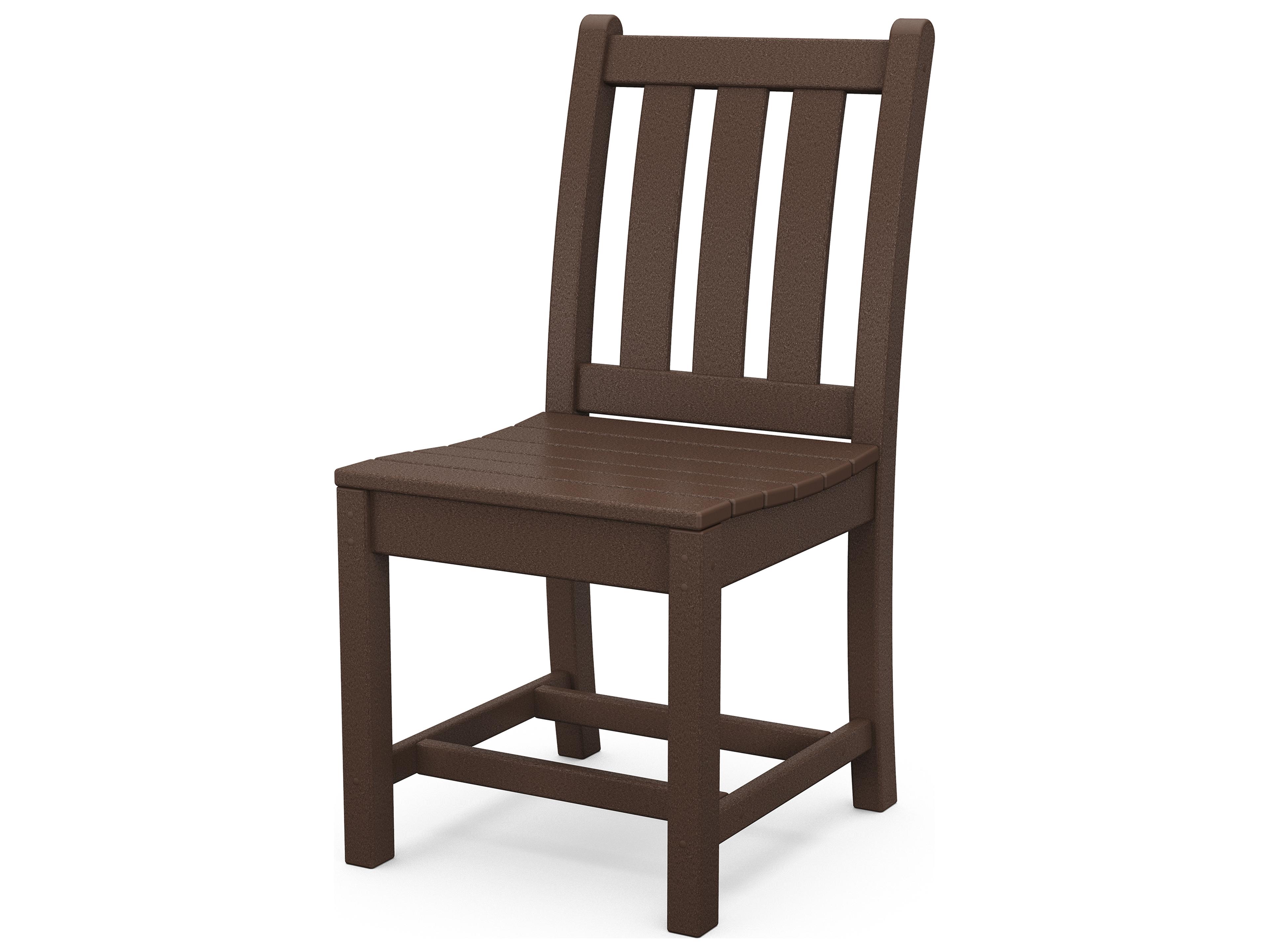POLYWOOD® Traditional Garden Recycled Plastic Outdoor Dining Chair