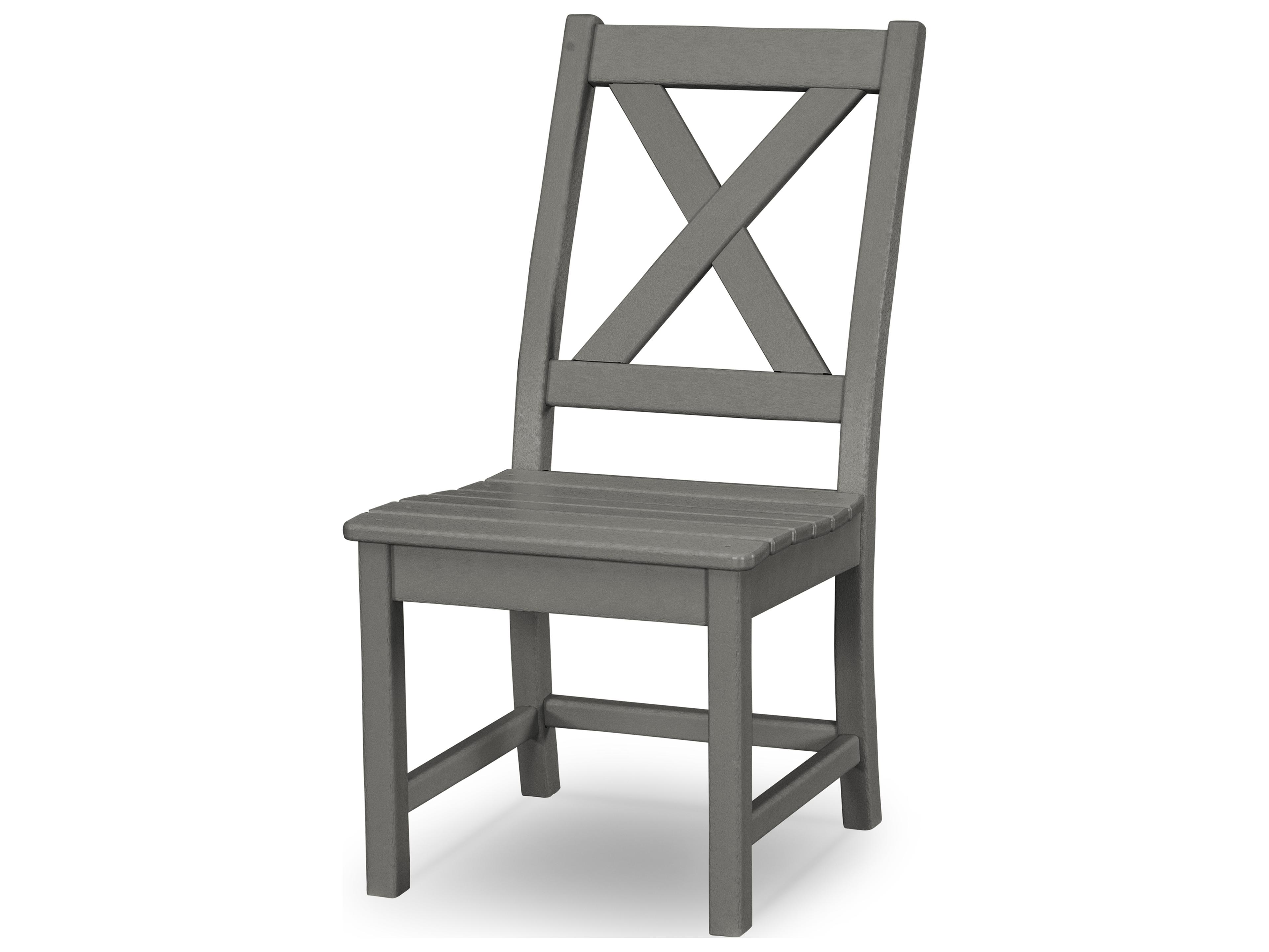 POLYWOOD® Braxton Recycled Plastic Outdoor Patio Dining Side Chair