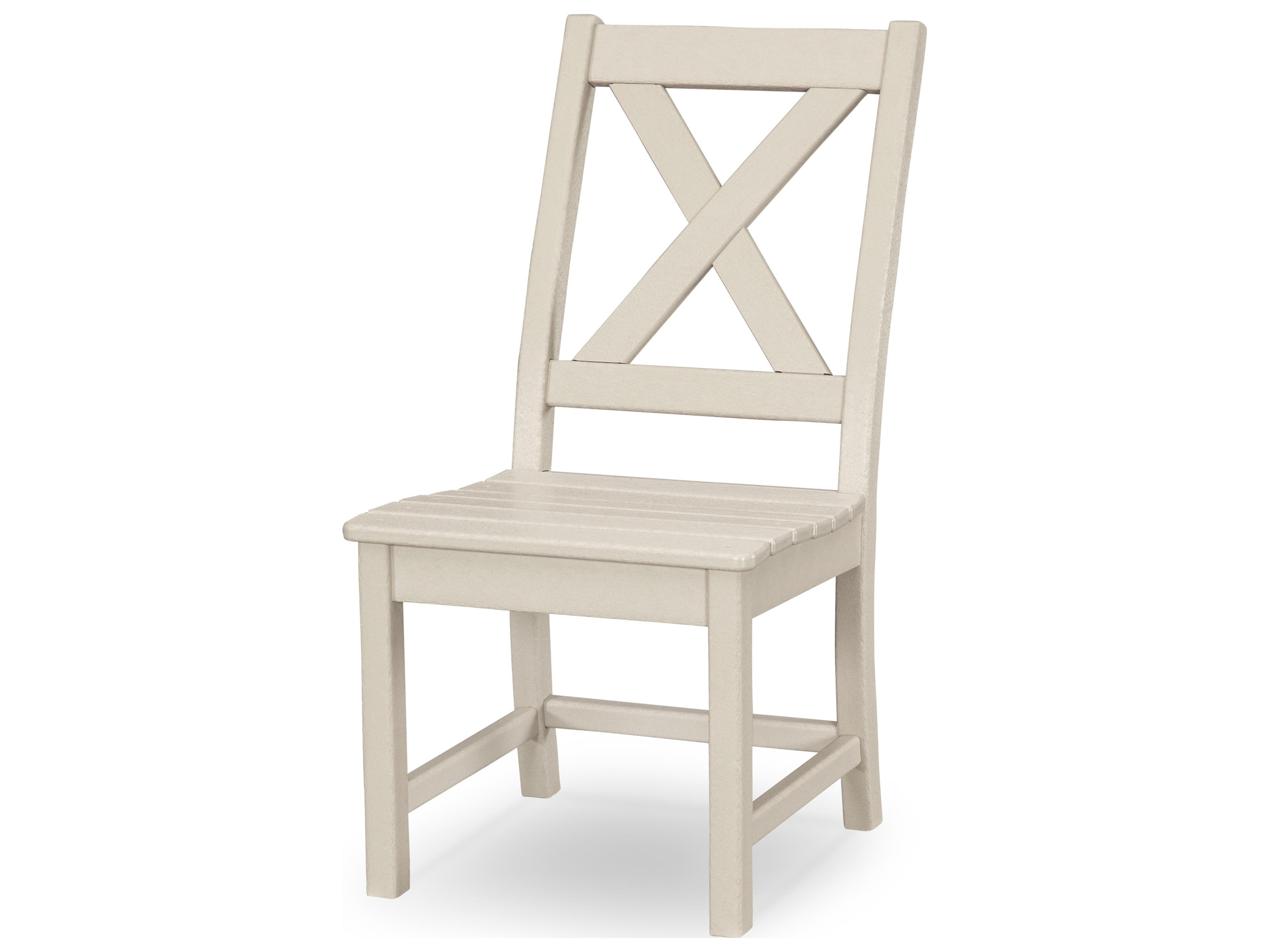 POLYWOOD® Braxton Recycled Plastic Outdoor Patio Dining Side Chair