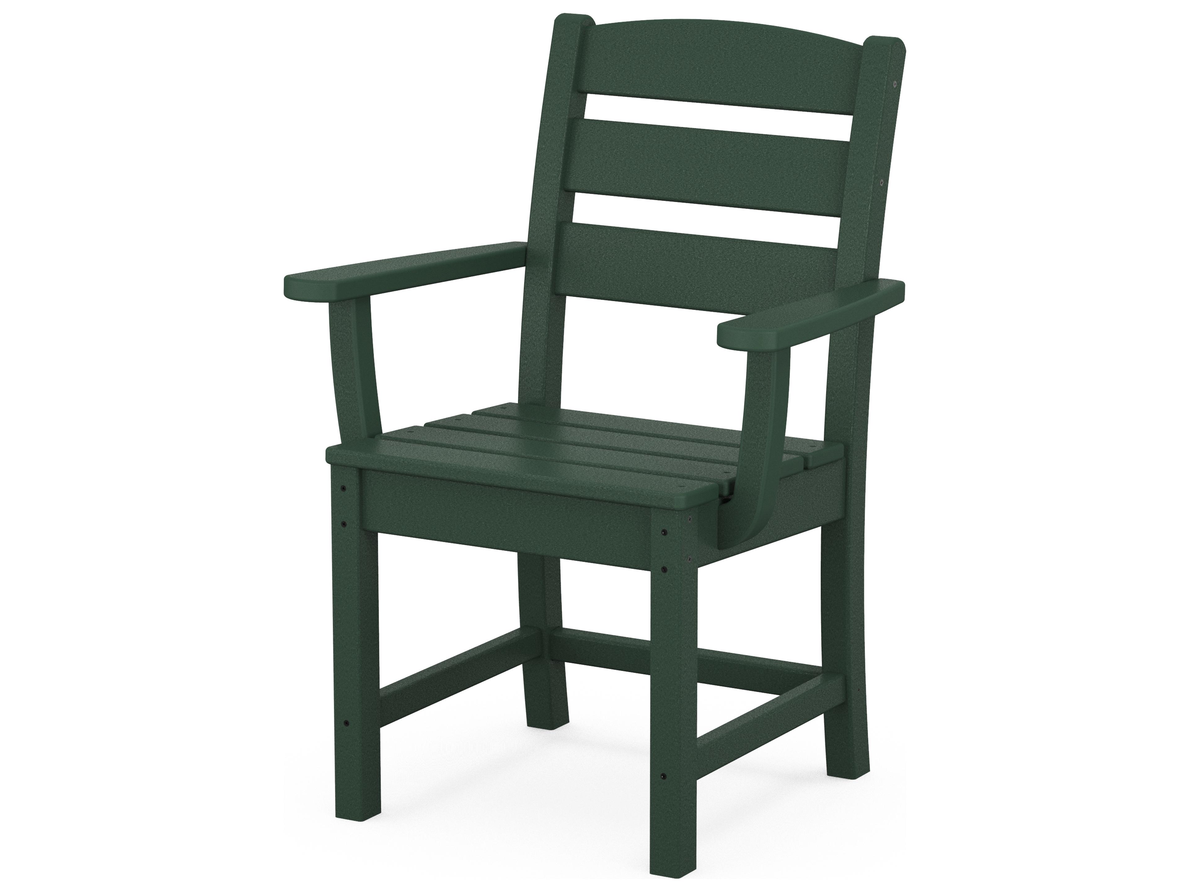 POLYWOOD® Braxton Recycled Plastic Outdoor Dining Arm Chair
