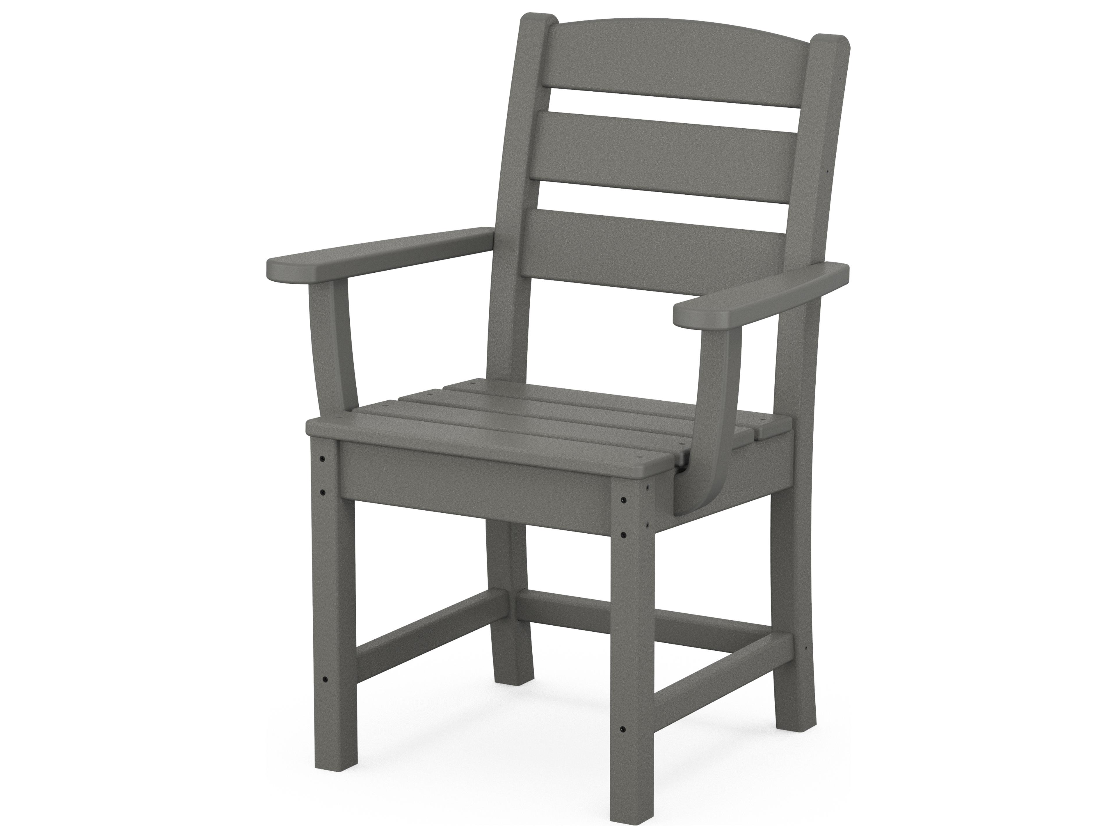 POLYWOOD® Braxton Recycled Plastic Outdoor Dining Arm Chair