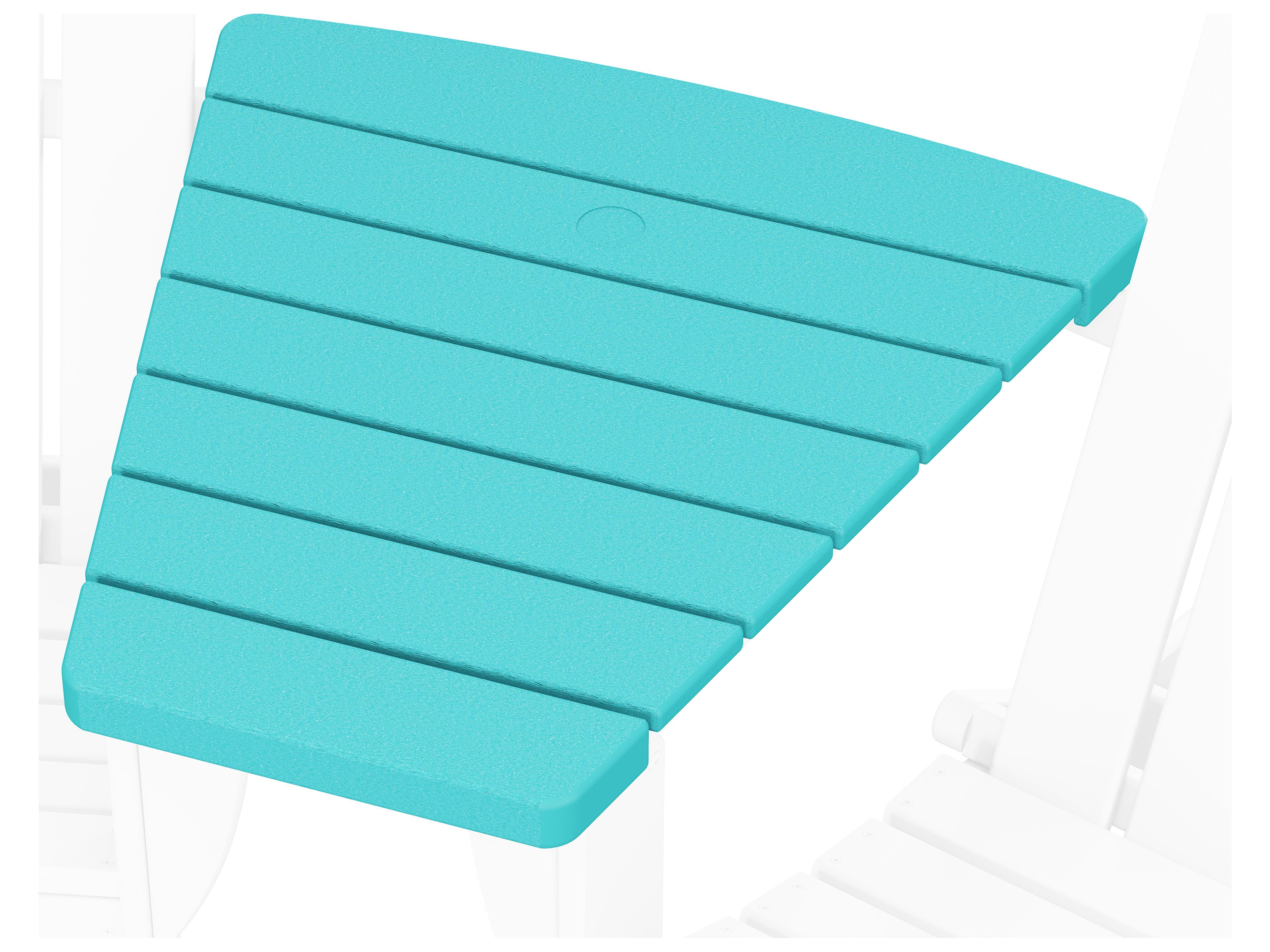 Classic Adirondack Recycled Plastic Angled Connecting Table