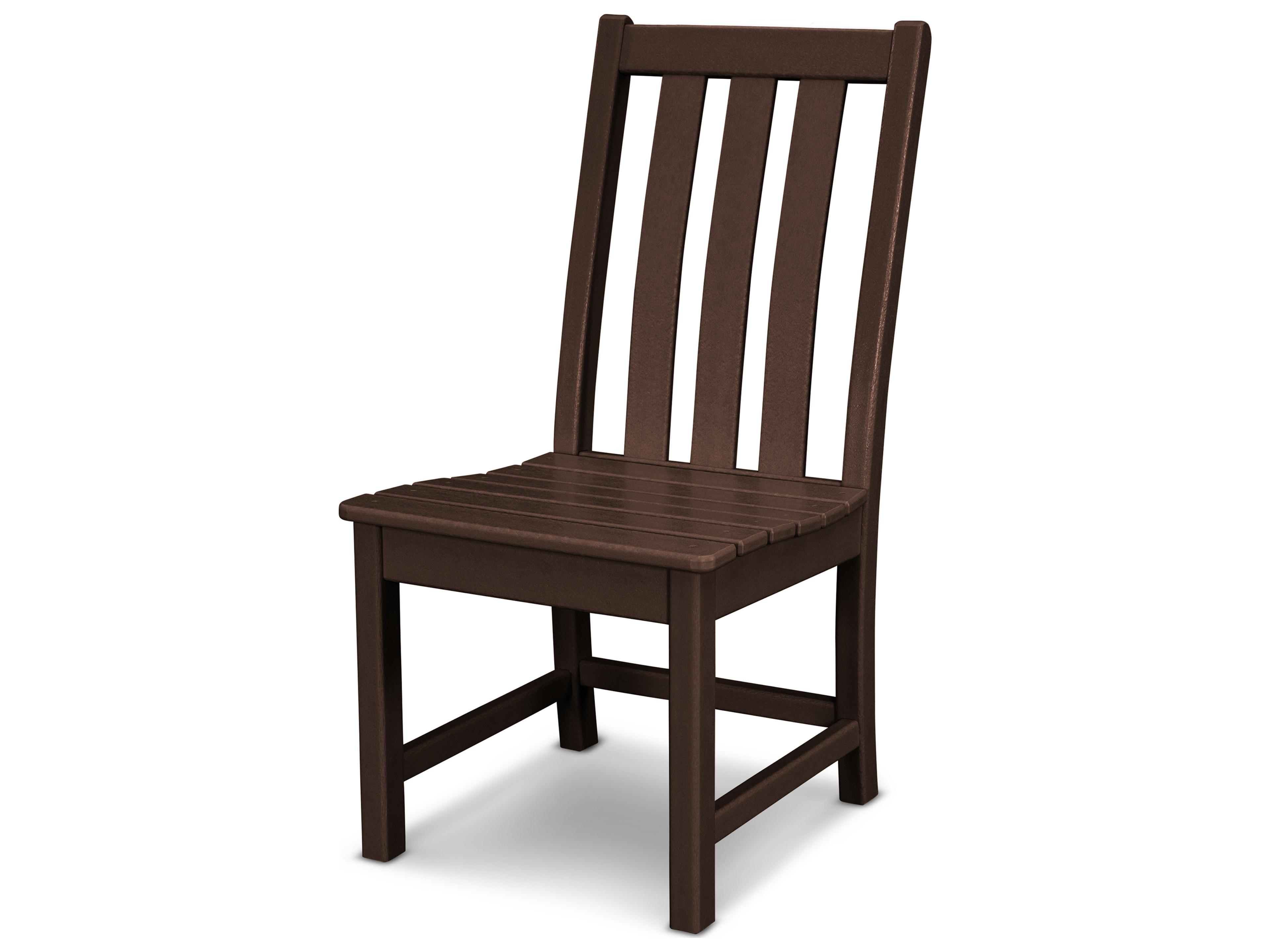POLYWOOD® Vineyard Recycled Plastic Outdoor Dining Side Chair