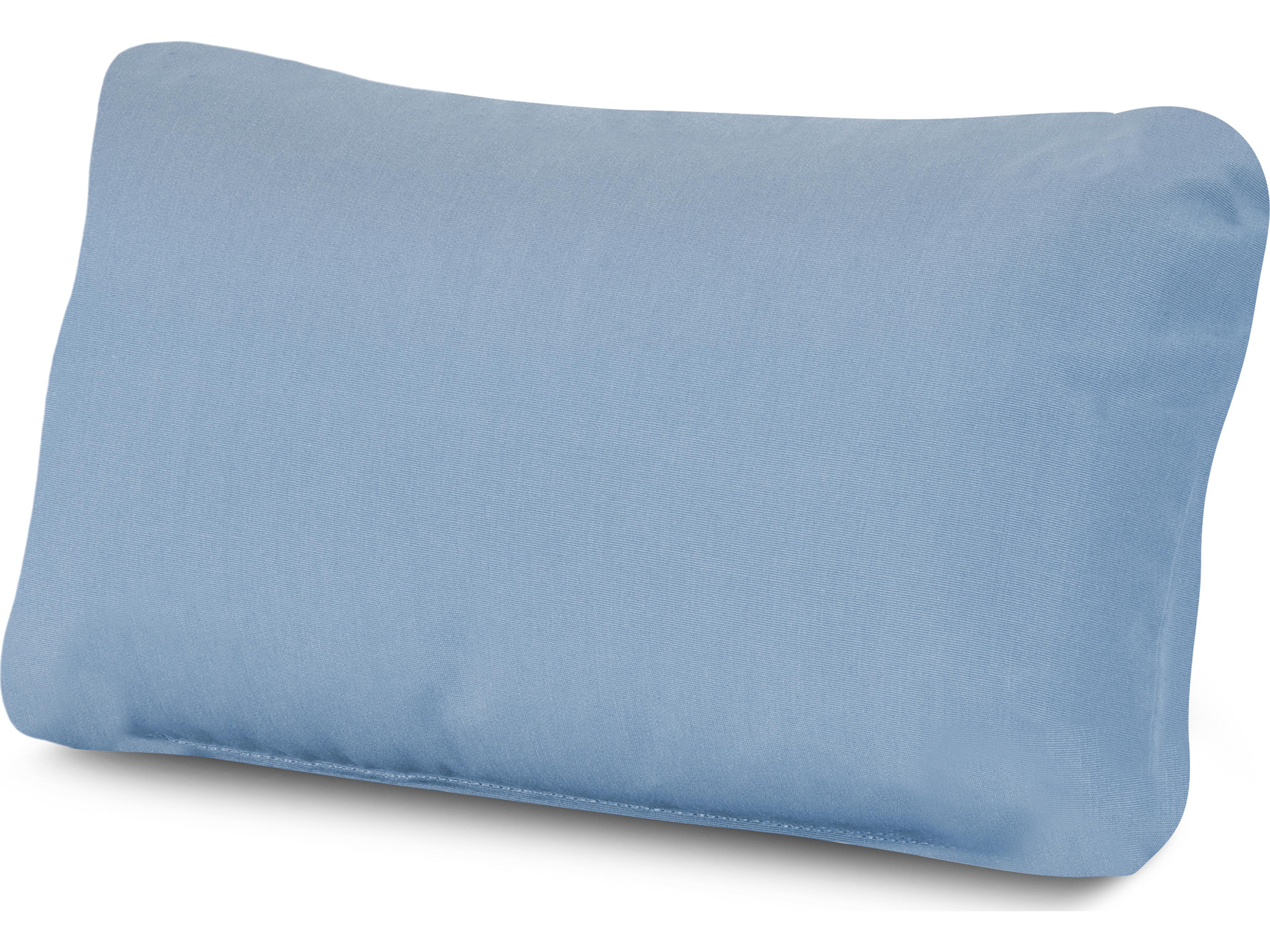 POLYWOOD® Ateeva Outdoor Lumbar Pillow in Chelsey Trellis Coral