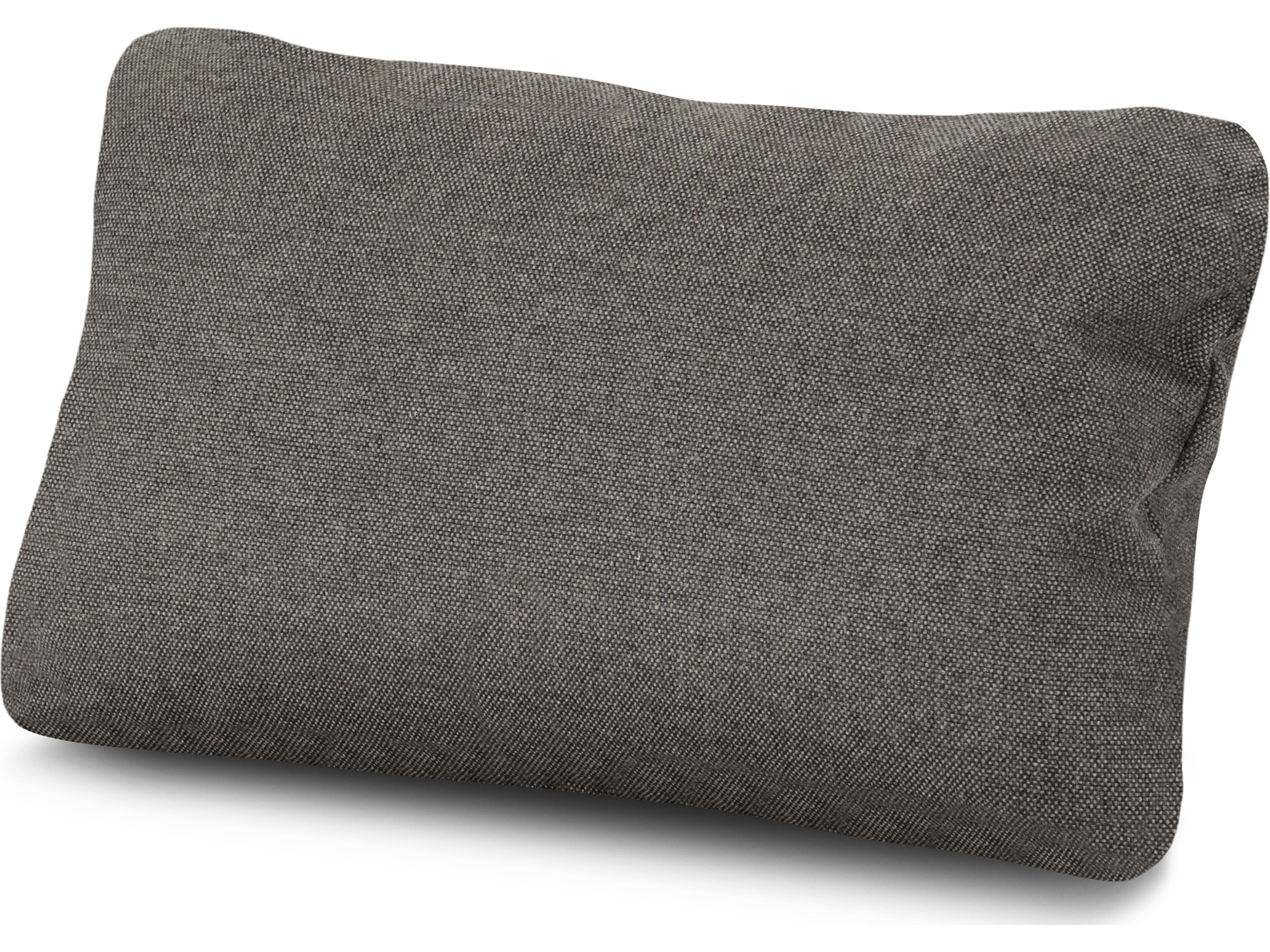 POLYWOOD® Ateeva Outdoor Lumbar Pillow in Chelsey Trellis Coral