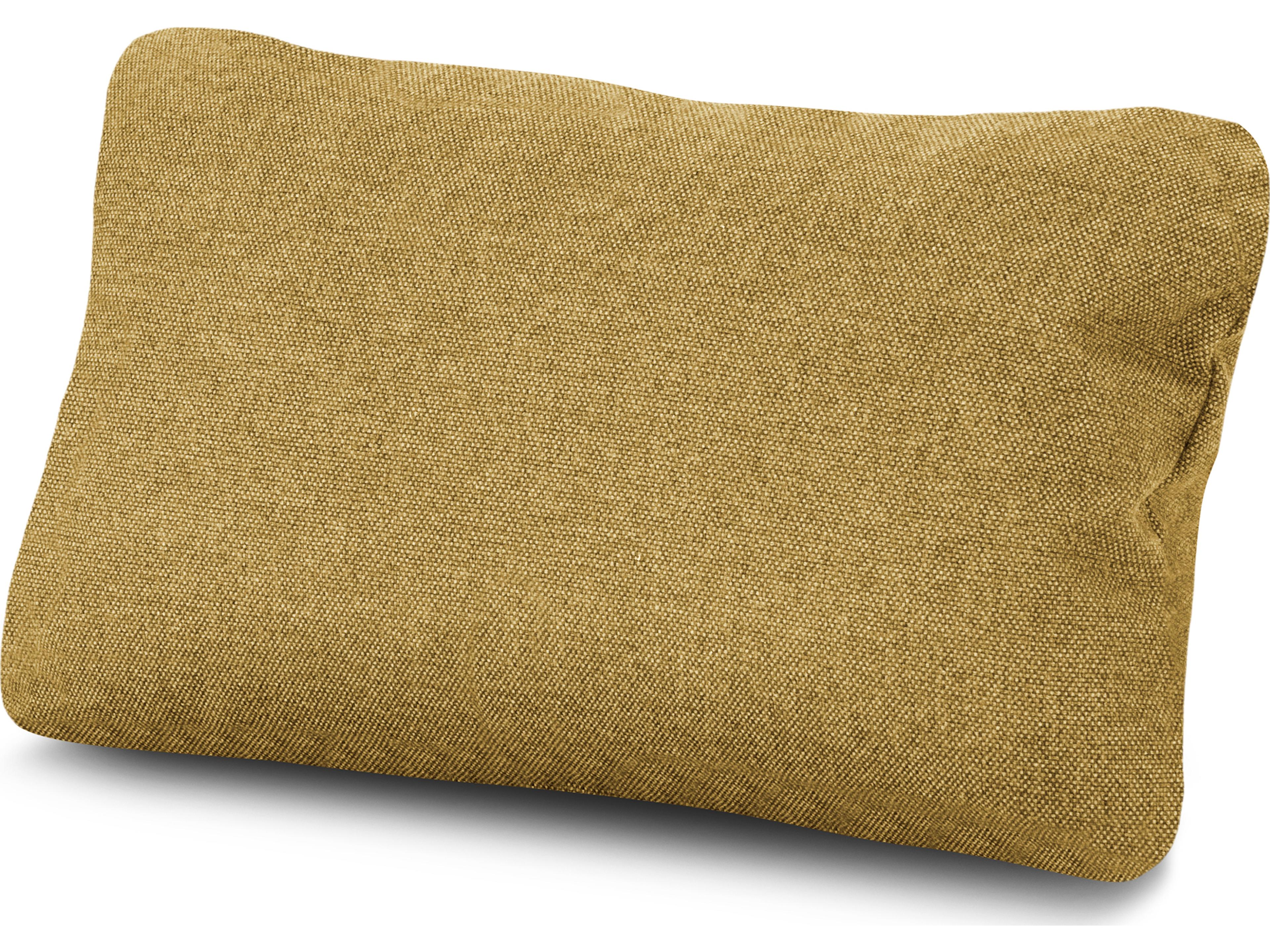 POLYWOOD® Ateeva Outdoor Lumbar Pillow in Chelsey Trellis Coral