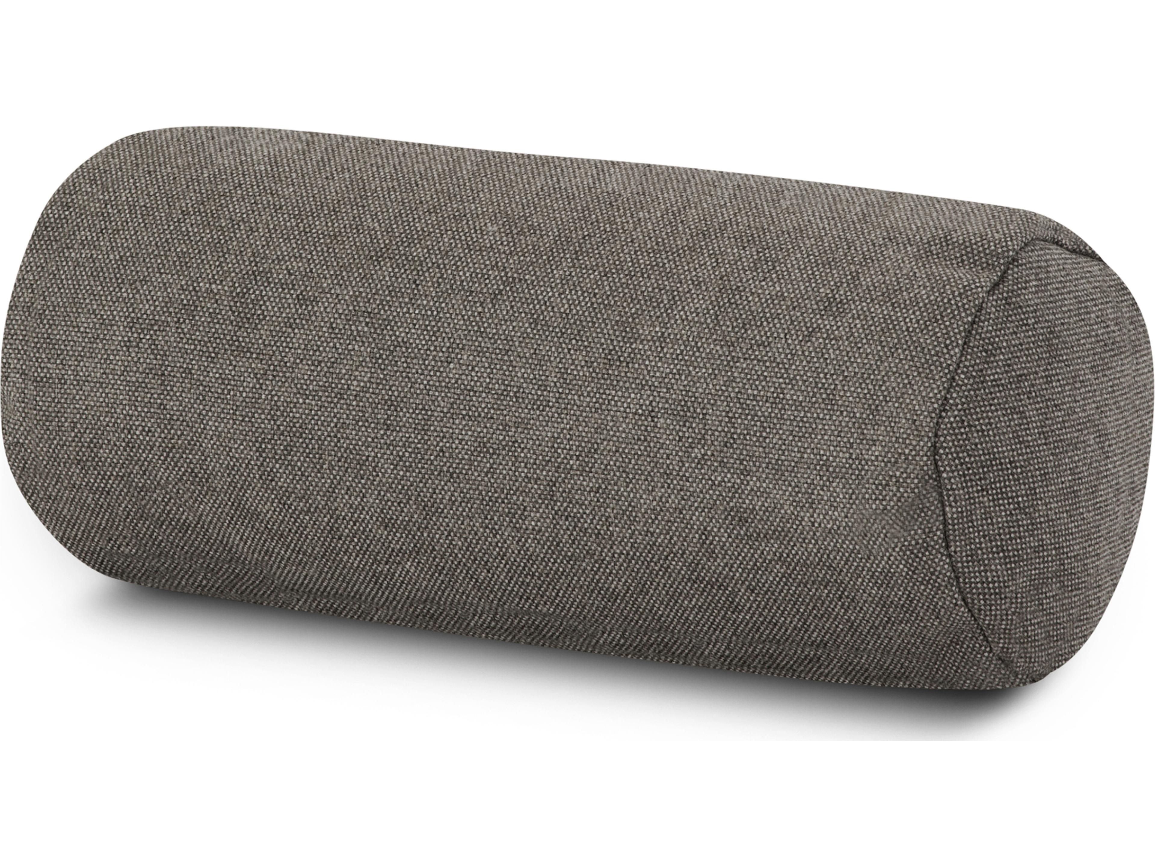 POLYWOOD® Ateeva Outdoor Bolster Pillow in Silver Garnet