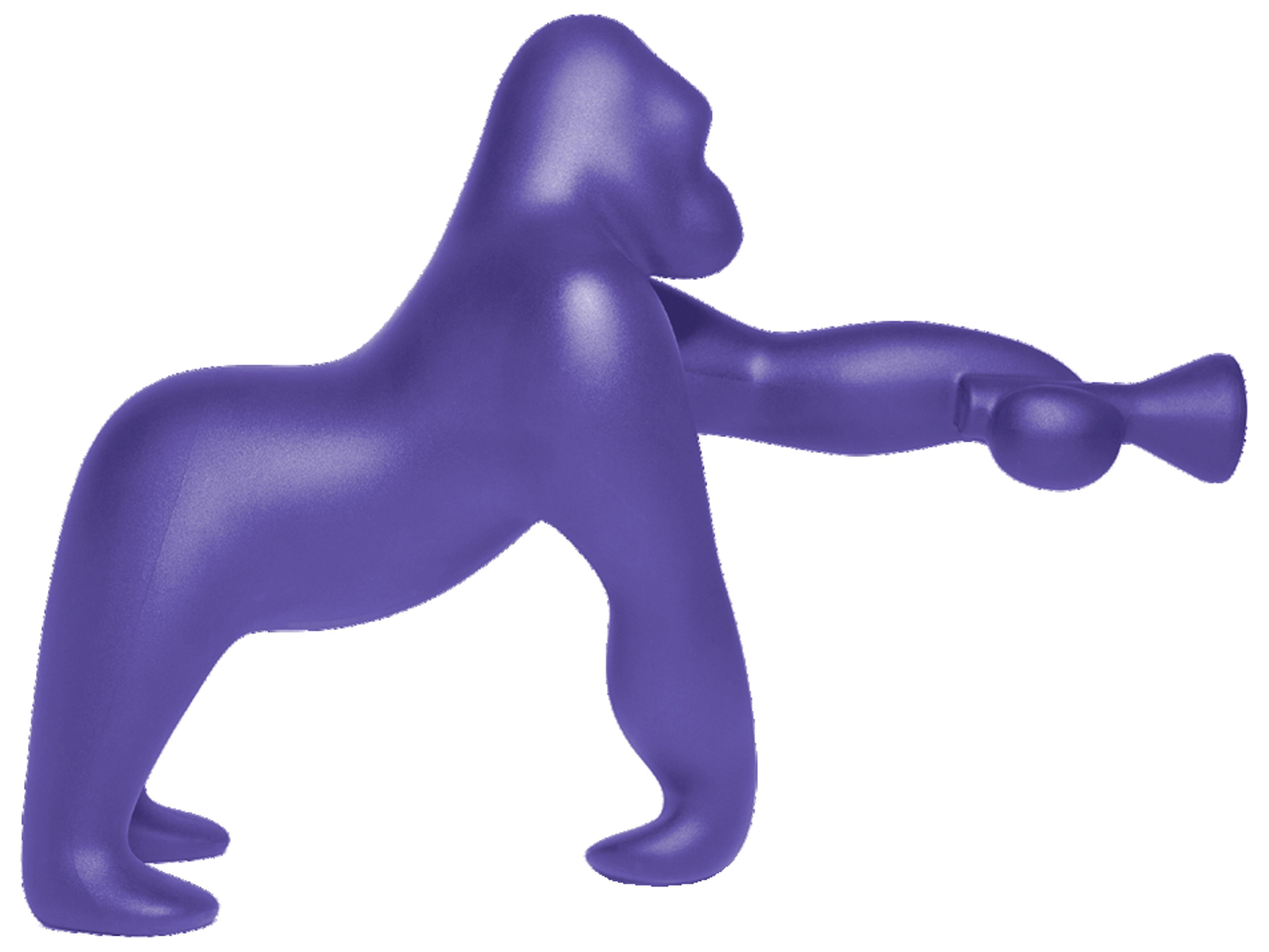 Qeeboo Kong Blue Violet Purple Floor Lamp