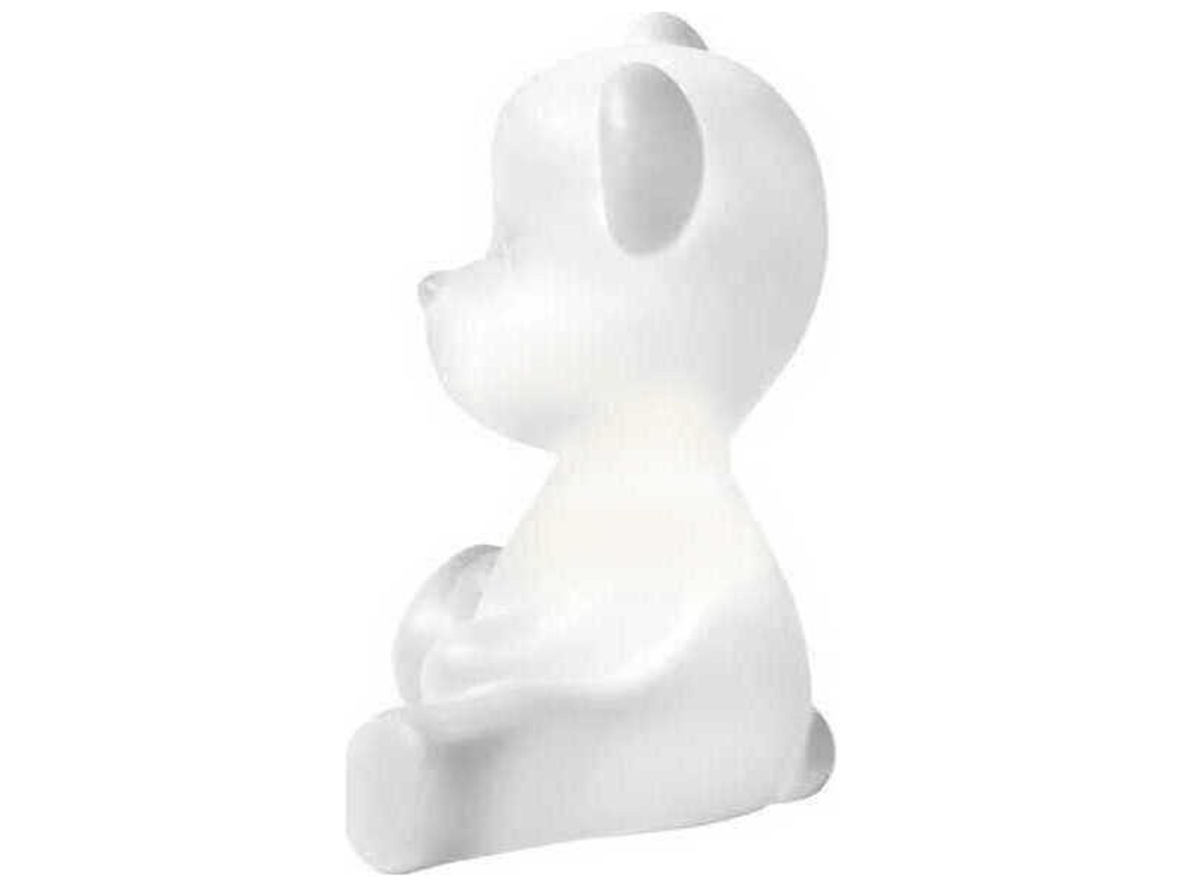 Qeeboo Teddy Boy Translucent White Table Lamp