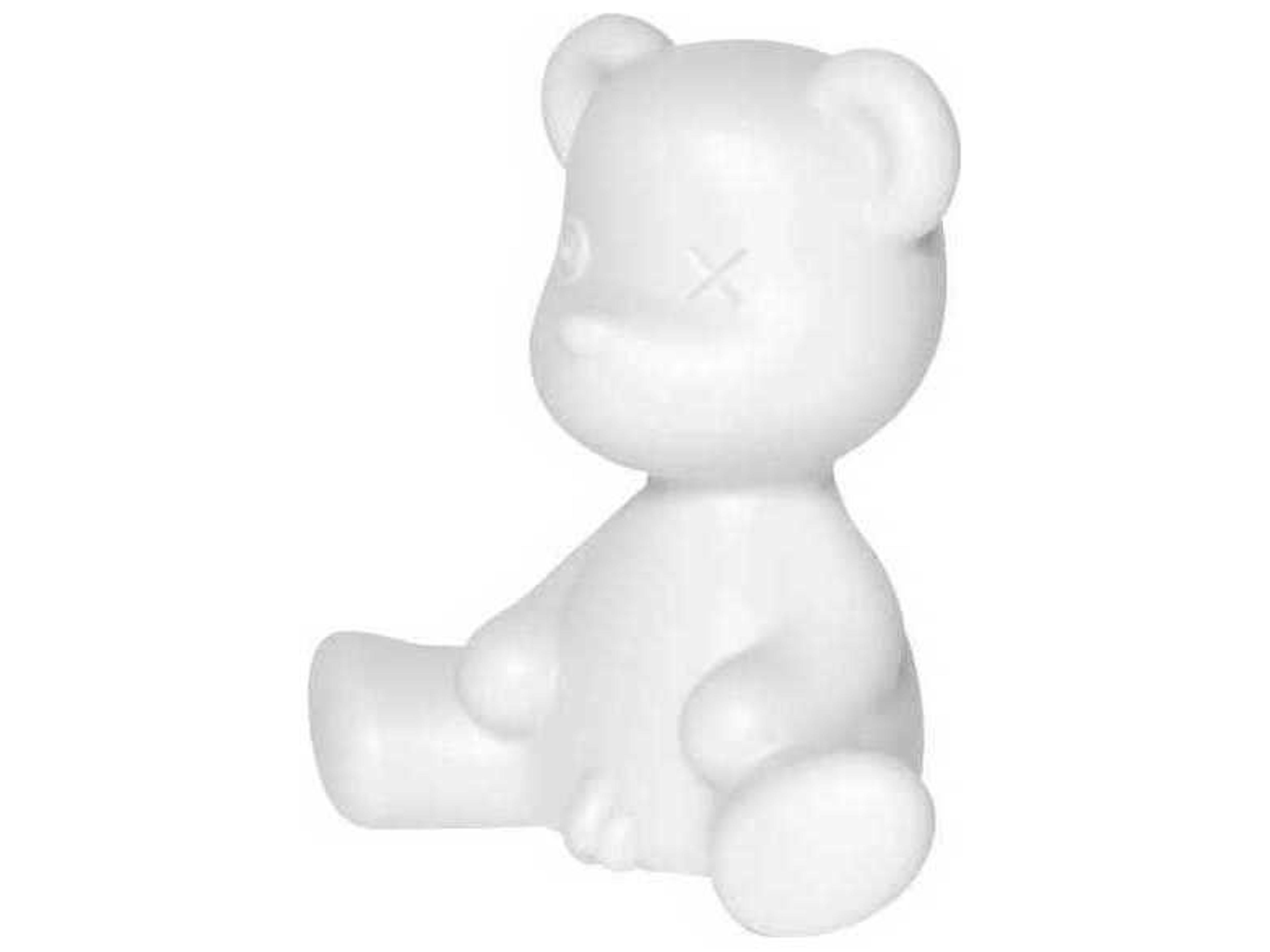 Qeeboo Teddy Boy Translucent White Table Lamp