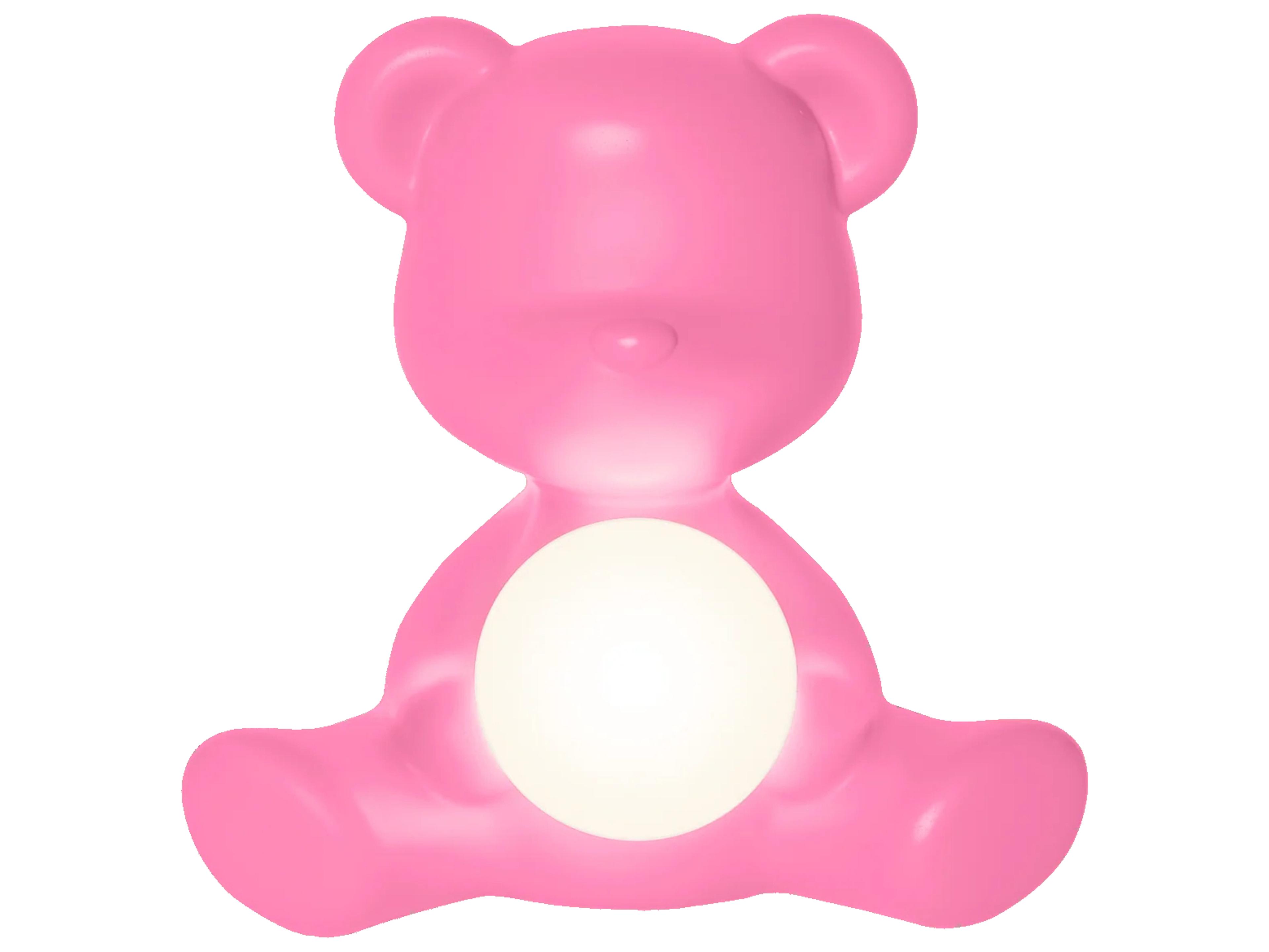 Teddy Girl Bright Pink Table Lamp