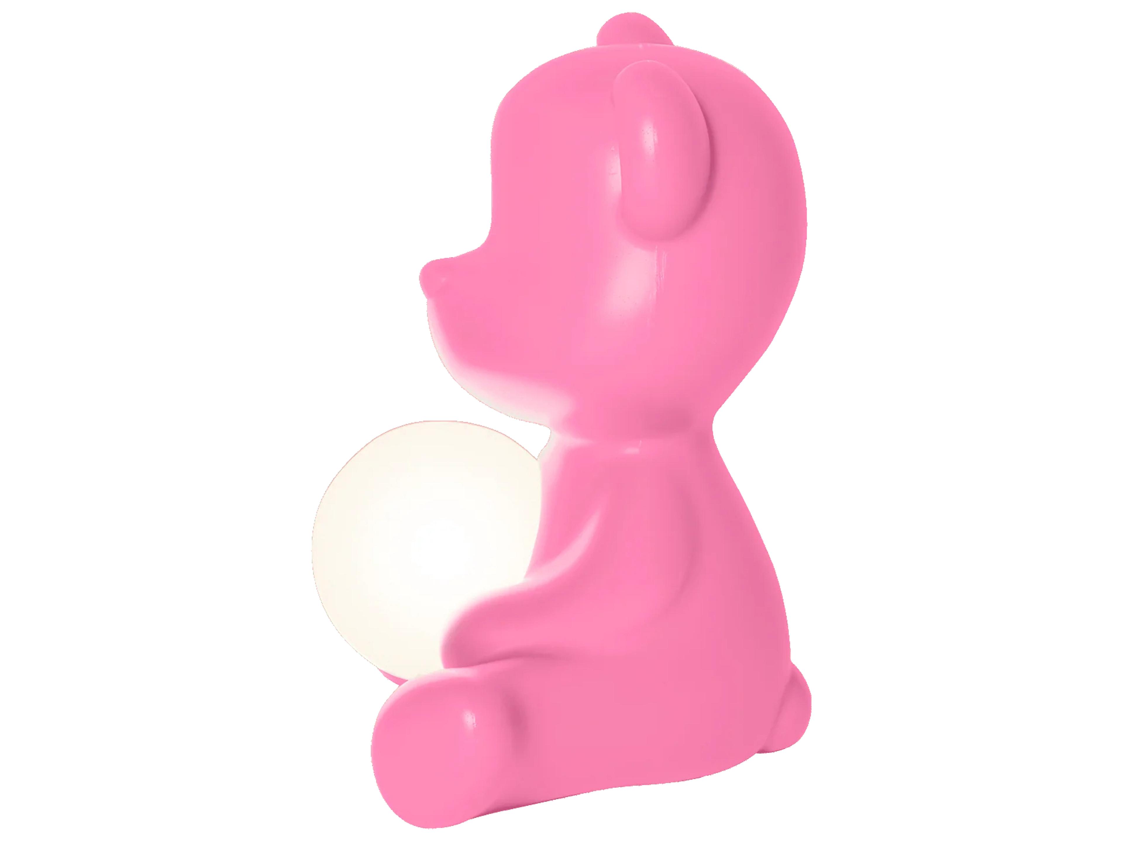 Qeeboo Teddy Girl Bright Pink Table Lamp