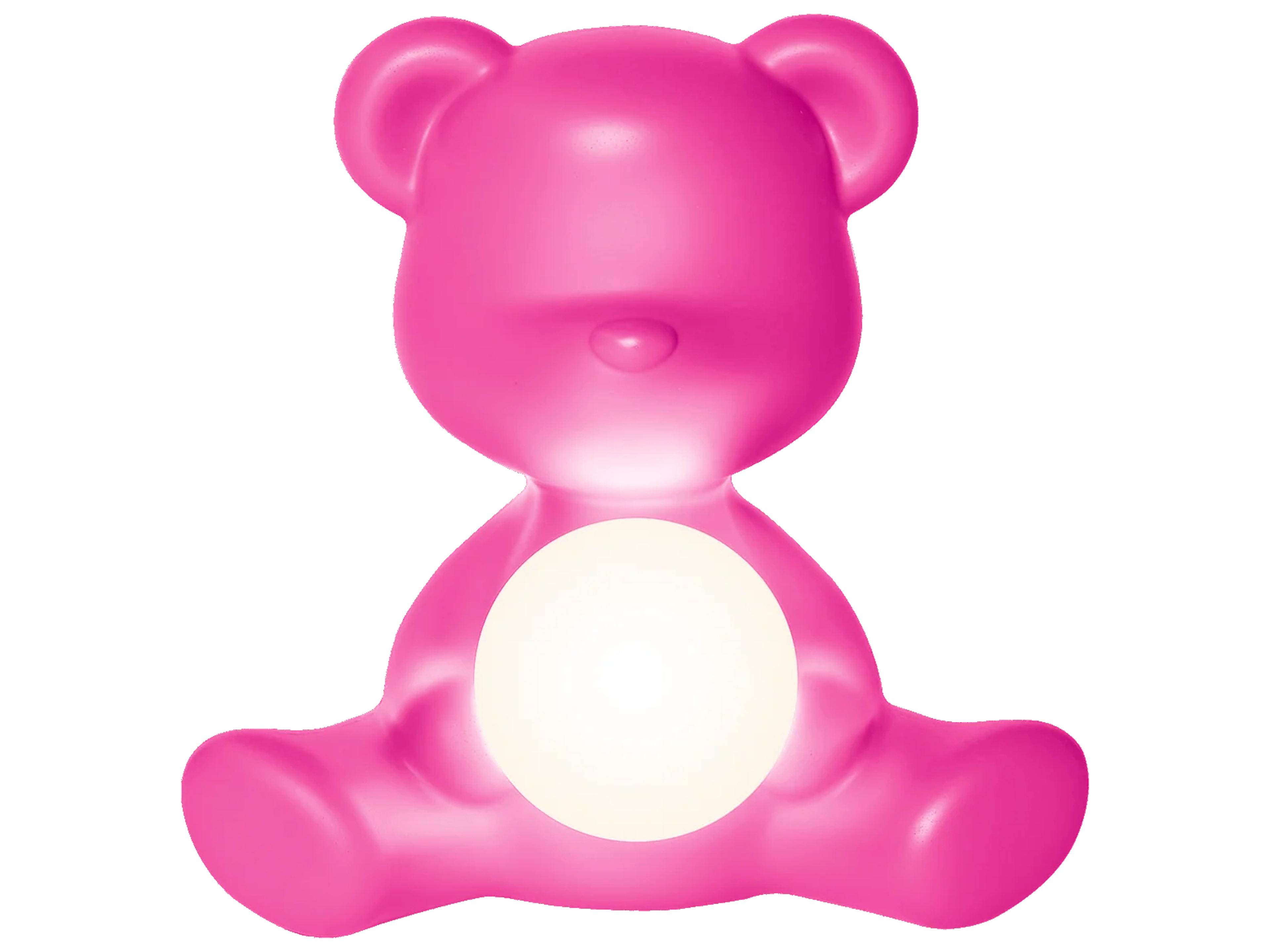 Teddy Girl Fuchsia Pink Table Lamp