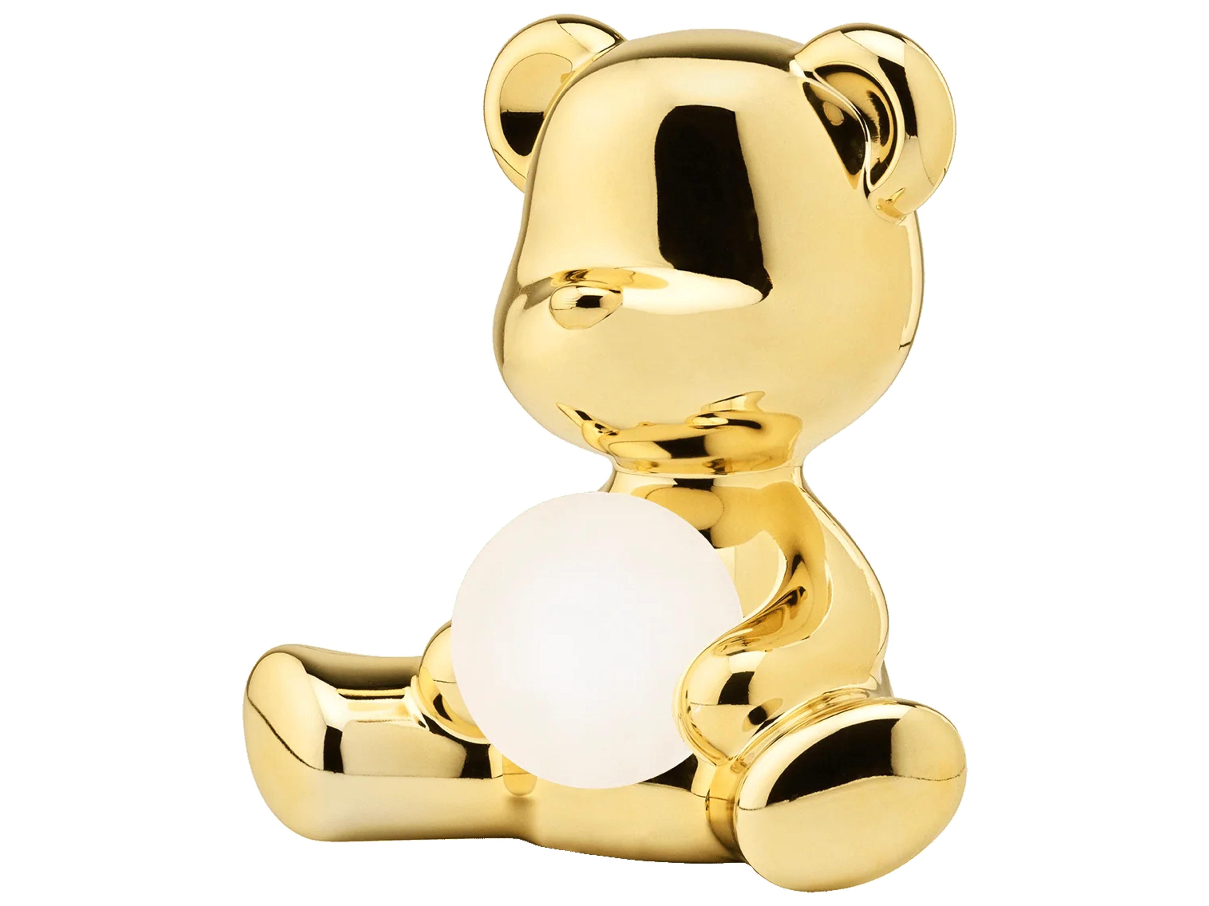 Qeeboo Teddy Girl Gold Table Lamp