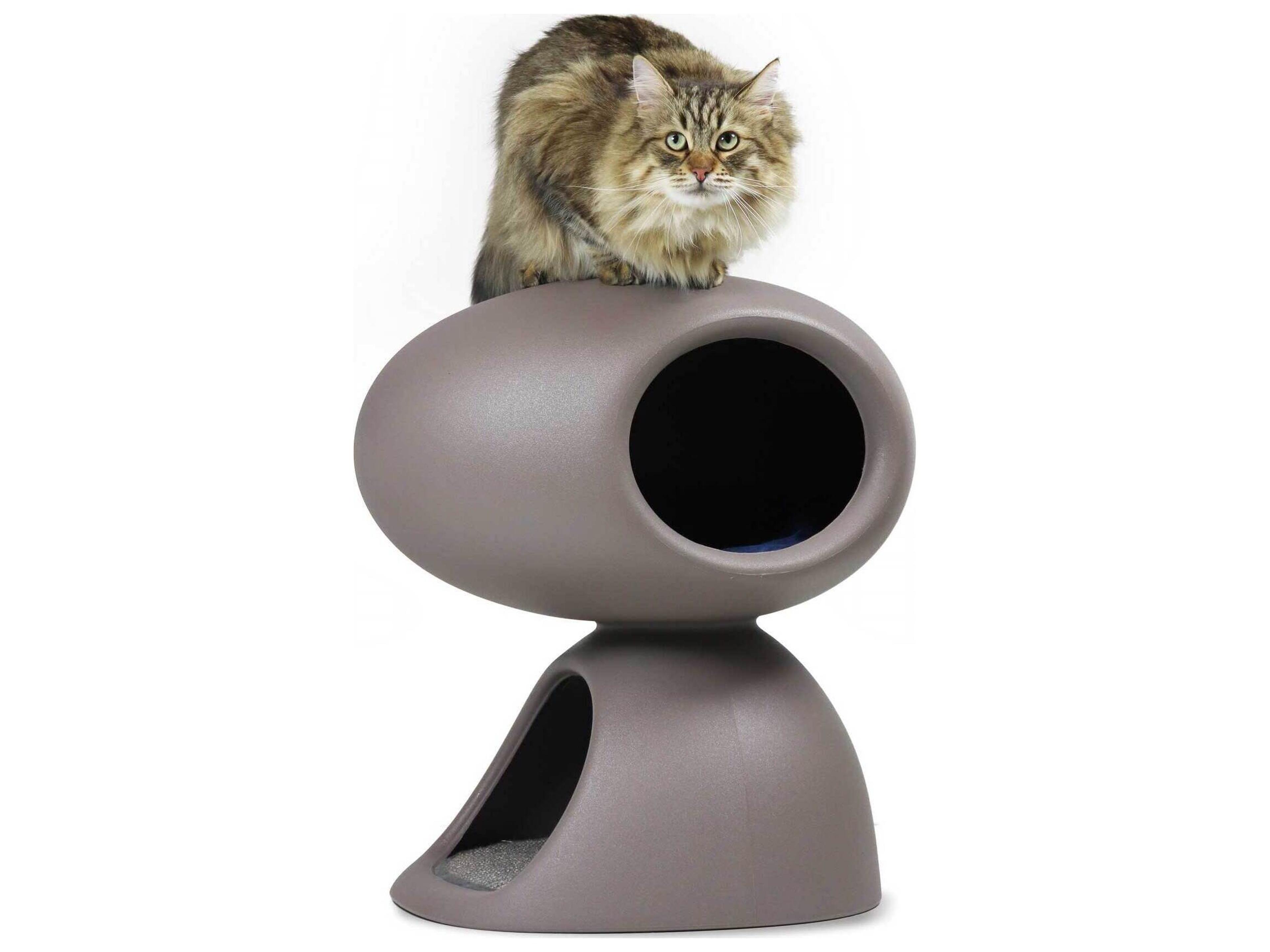 Qeeboo Dove Grey Cat Cave