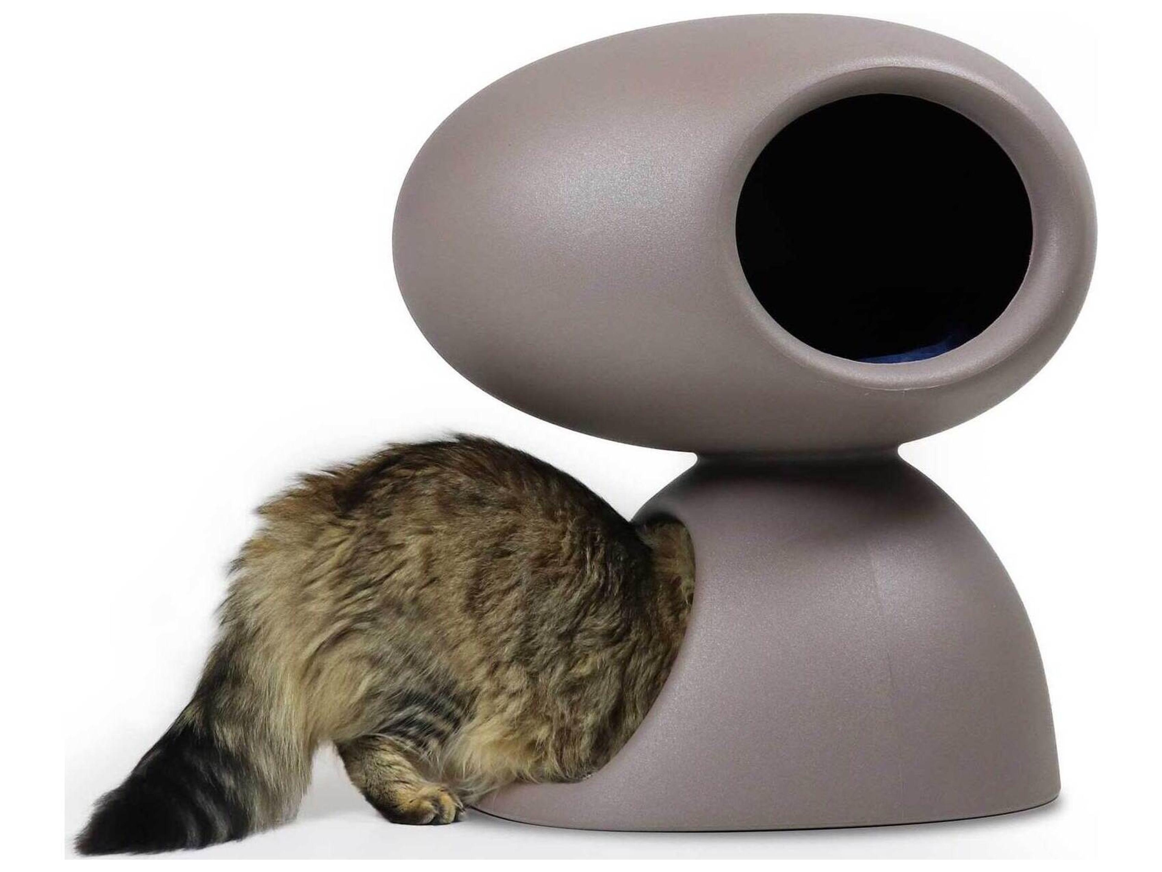 Qeeboo Dove Grey Cat Cave