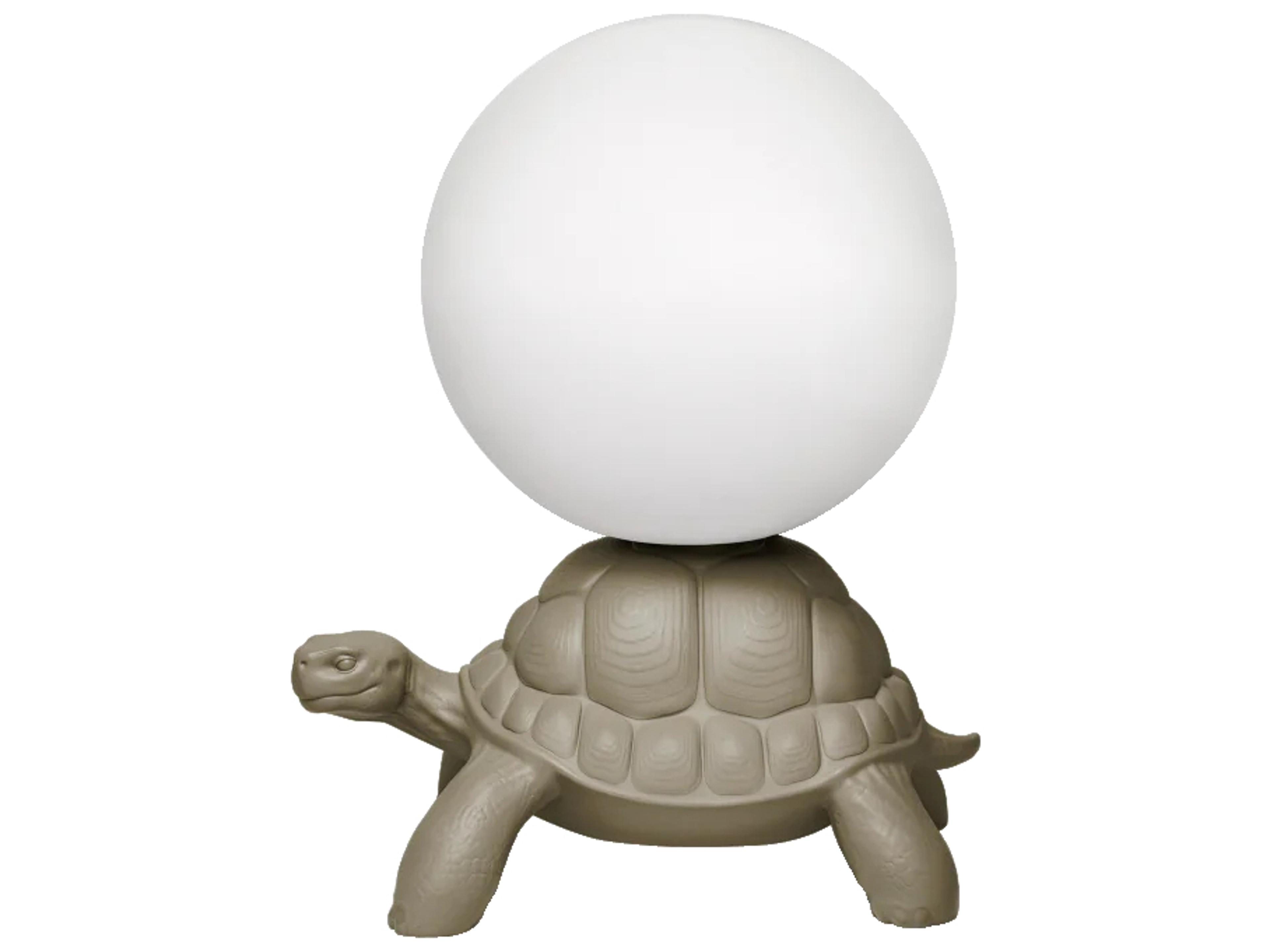 Qeeboo Turtle Carry Dover Grey Buffet Lamp