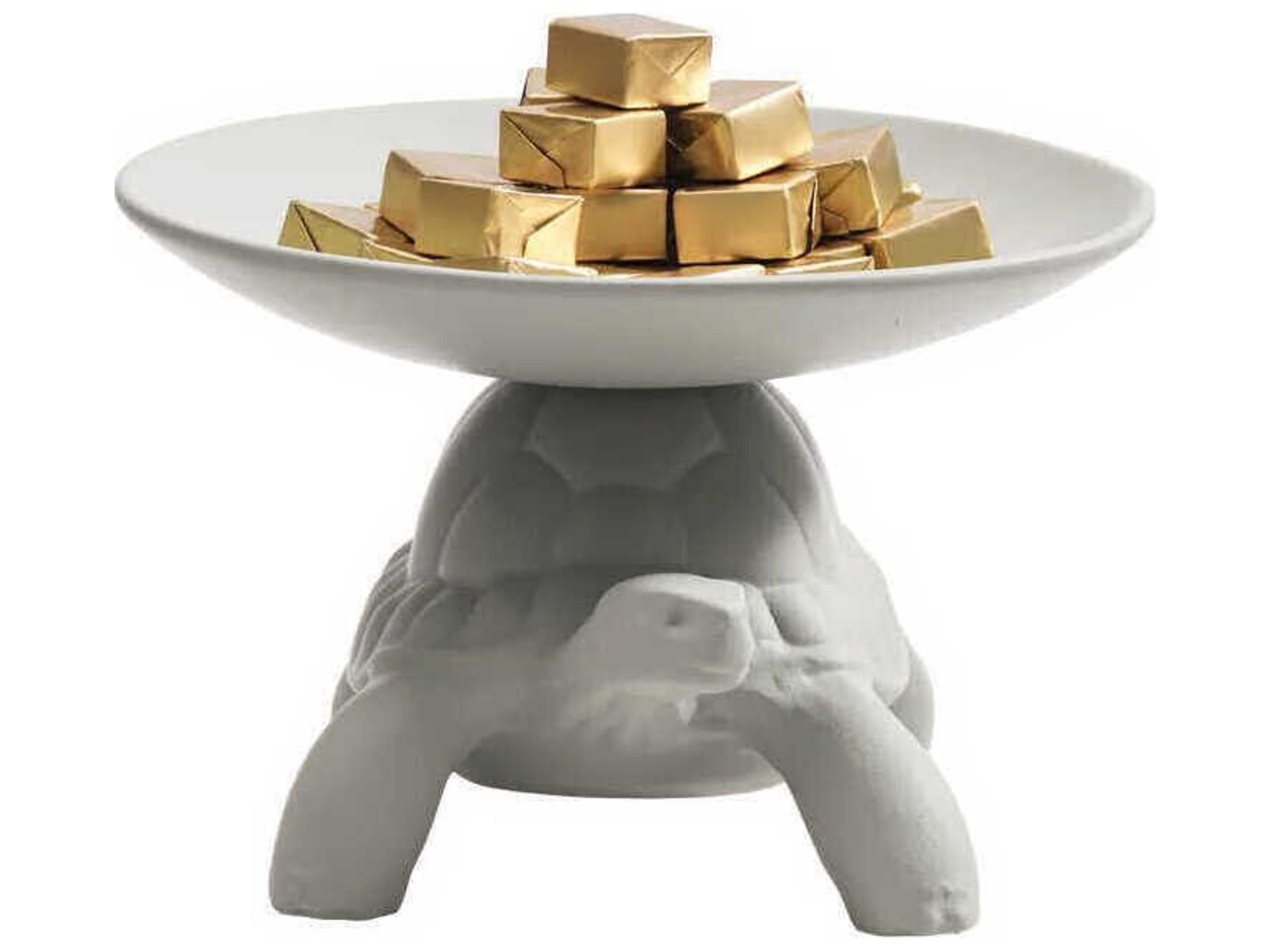 Qeeboo Turtle Carry Light Grey Pocket Emptier