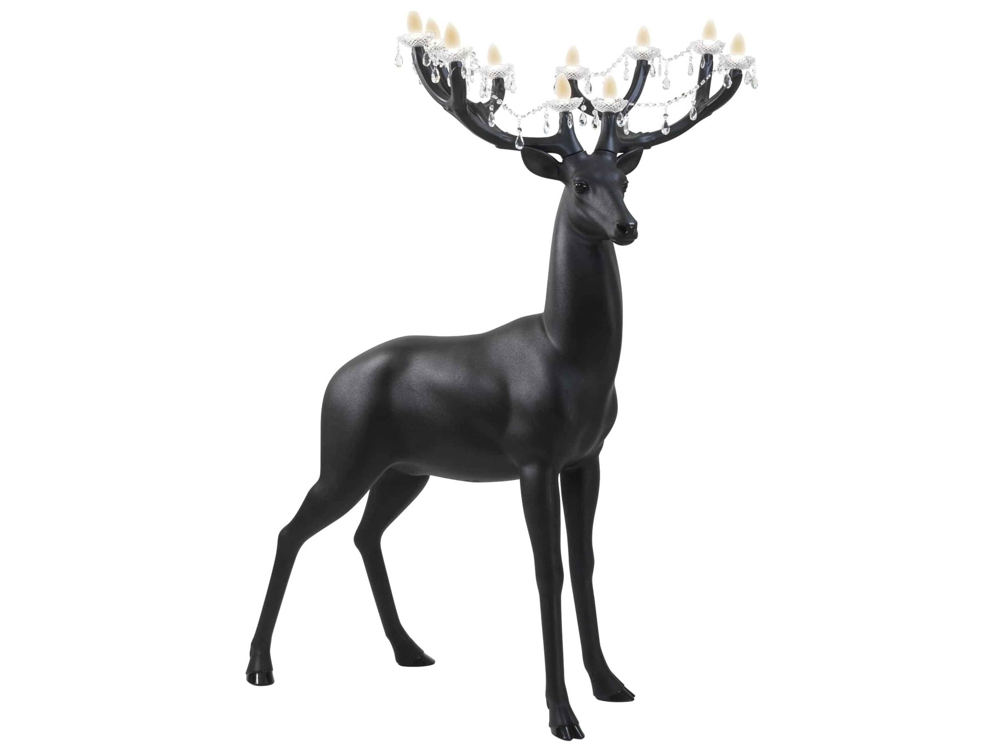 Qeeboo Sherwood Black Floor Lamp