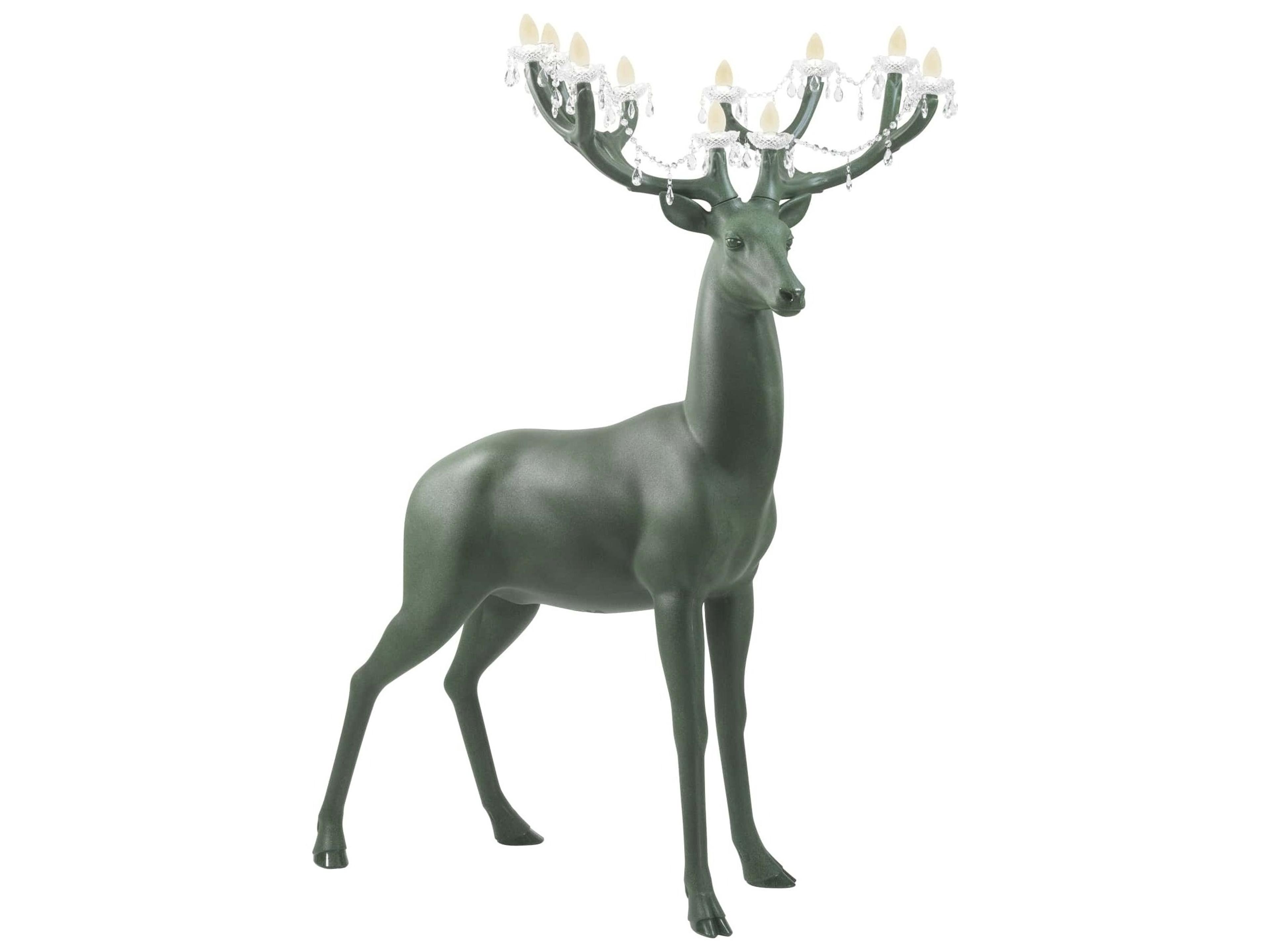 Qeeboo Sherwood Deep Forest Green Floor Lamp