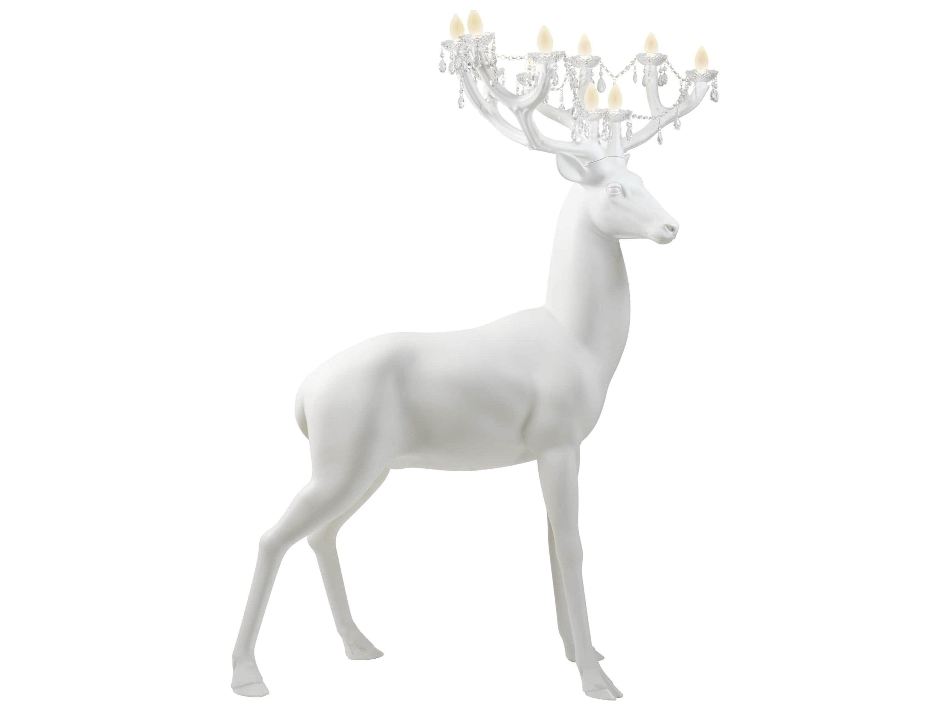 Qeeboo Sherwood White Floor Lamp