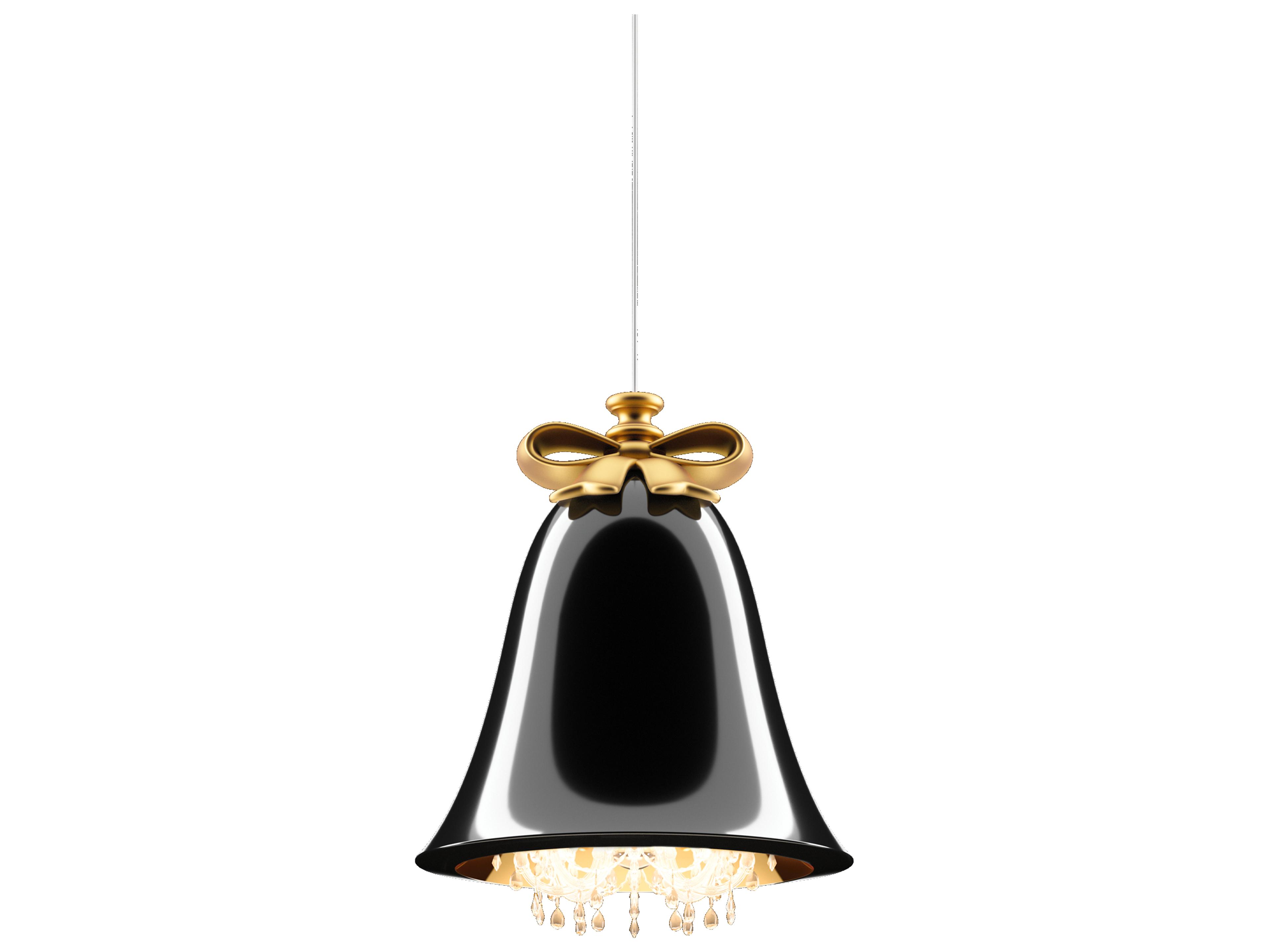 Qeeboo Mabelle 12-Light Black Bell Chandelier